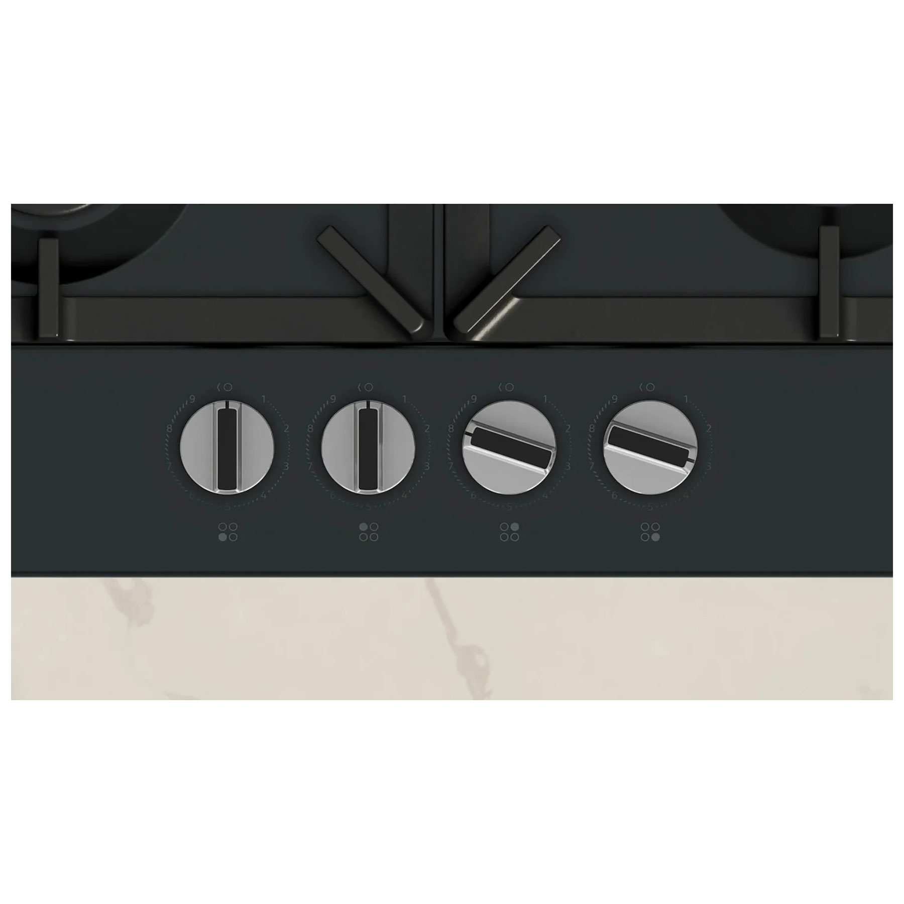 Neff T26CIP8S0 N70 60cm 4 Burner Gas Hob in Black Cast Iron Supports, photo 2