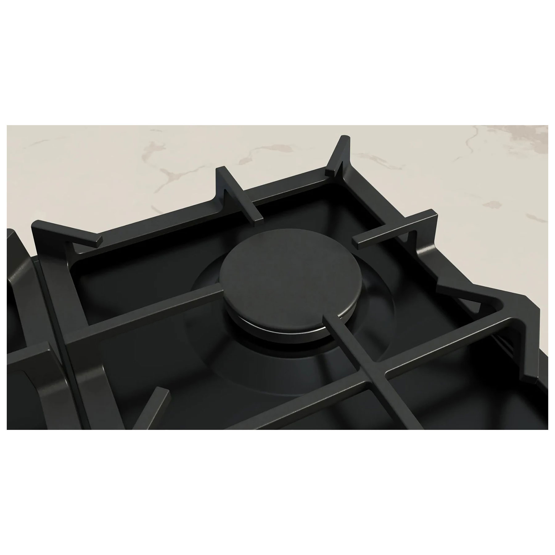 Neff T26CIP8S0 N70 60cm 4 Burner Gas Hob in Black Cast Iron Supports, photo 4