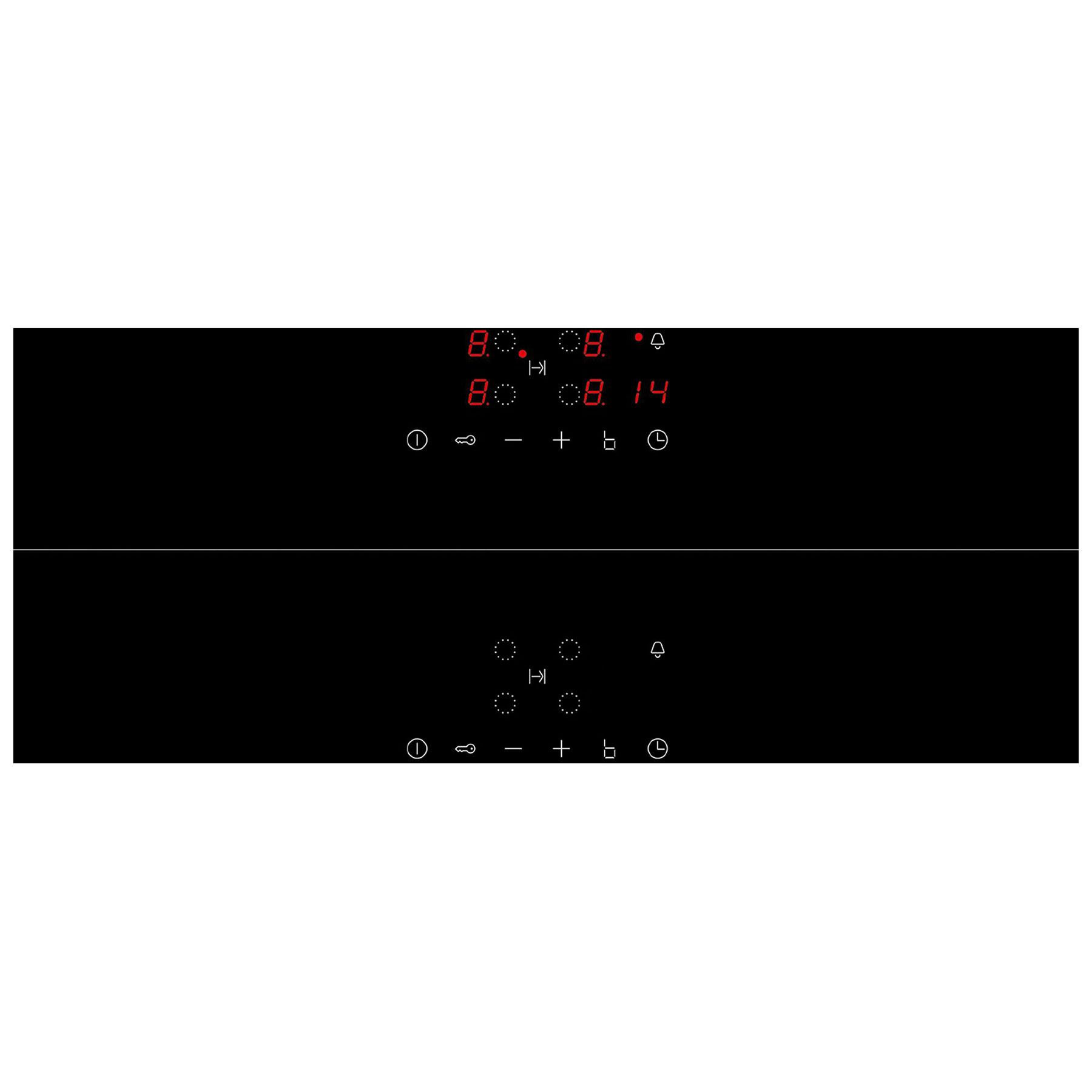 Neff T36FBE1L0 N30 Built In 60cm 4 Zone Induction Hob in Black Glass, photo 2