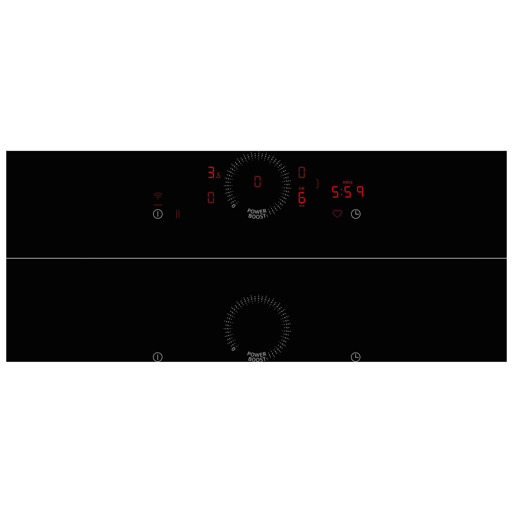 Neff T58FHW1L0 N70 Built In 80cm Induction Hob in Black, photo 2