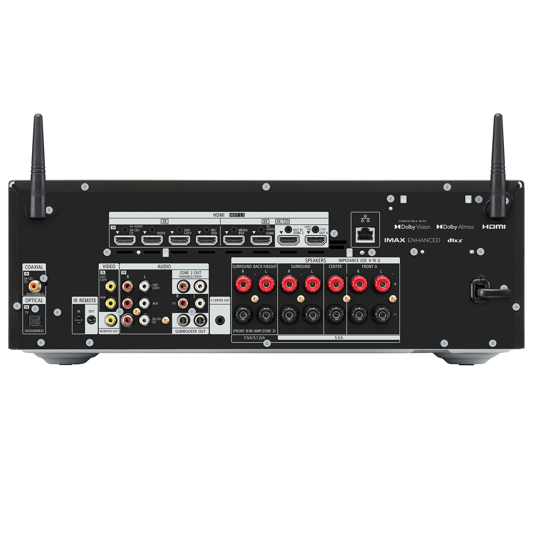 Sony TAAN1000 7 1 Channel Dolby Atmos DTS X AV Amplifier in Black, photo 3