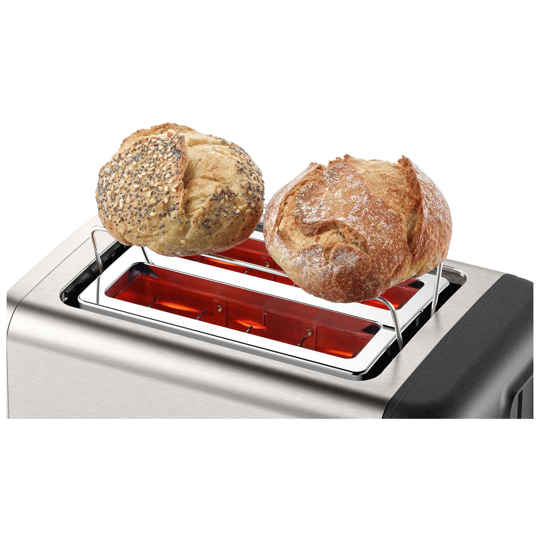 Bosch TAT3P420GB 2 Slice Toaster in Stainless Steel, photo 4