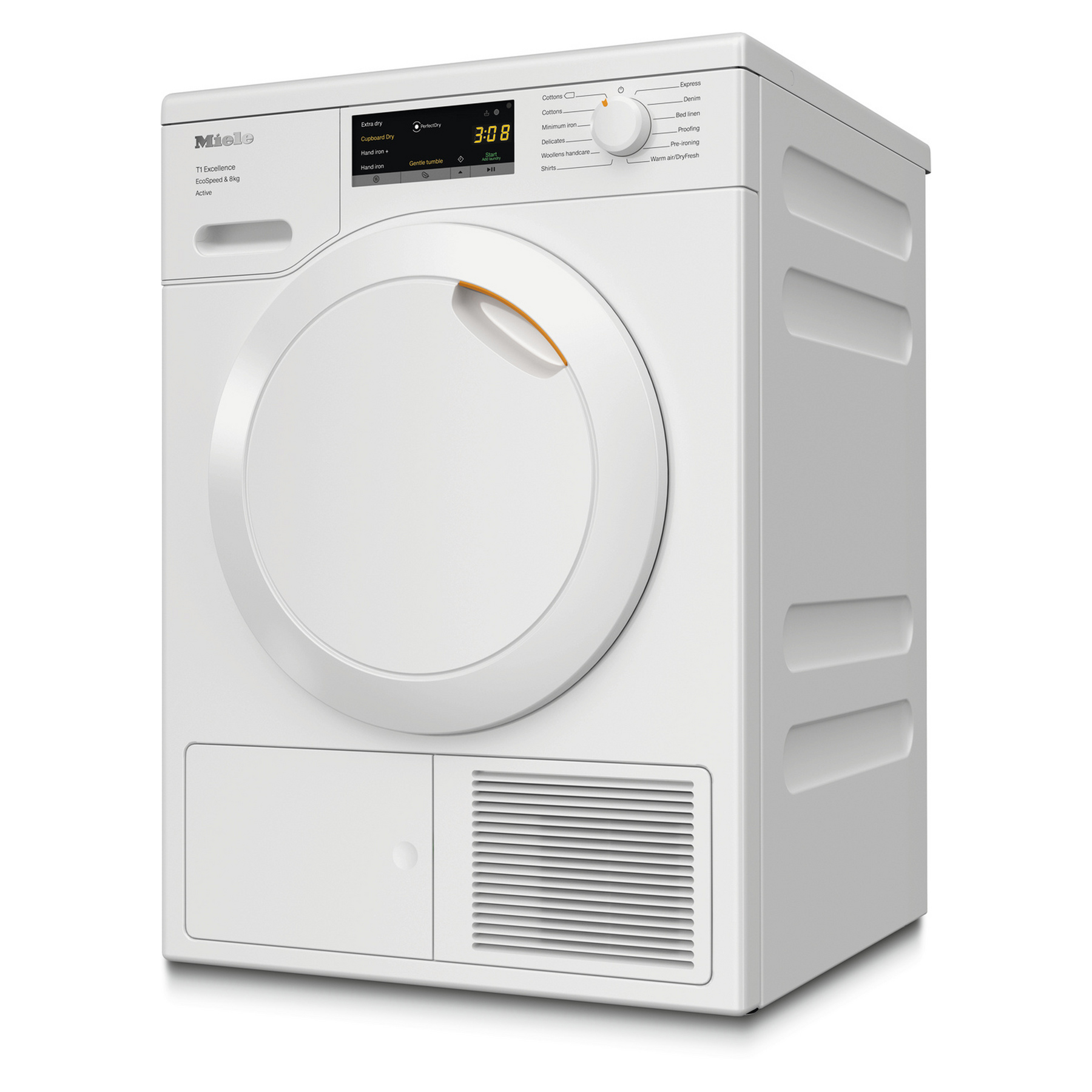 Miele TEA525WP 8kg Heat Pump Condenser Dryer in Lotus White A Rated wi, photo 2