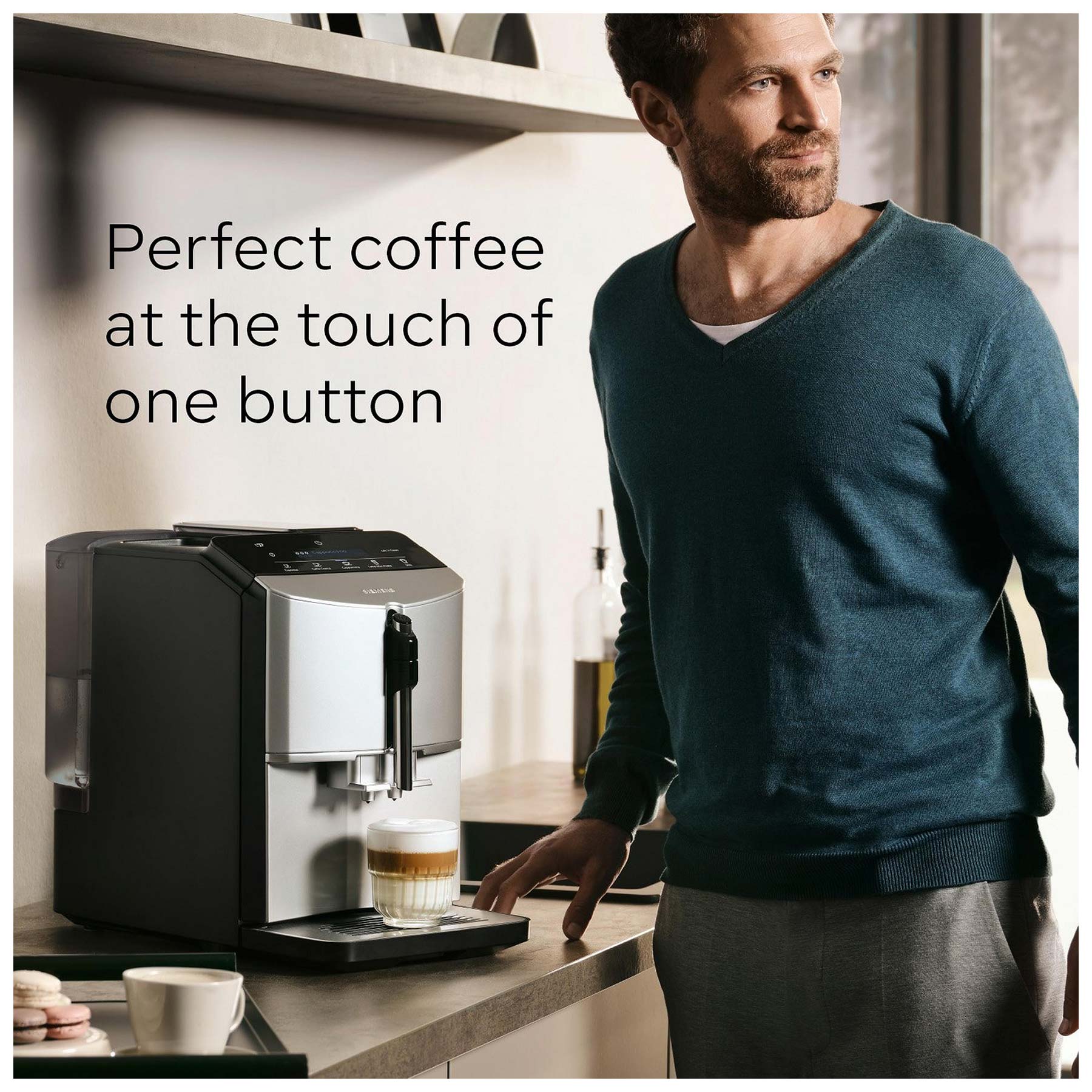 Siemens TF303G07 Bean to Cup Fully Automatic Freestanding Coffee Machi, photo 4