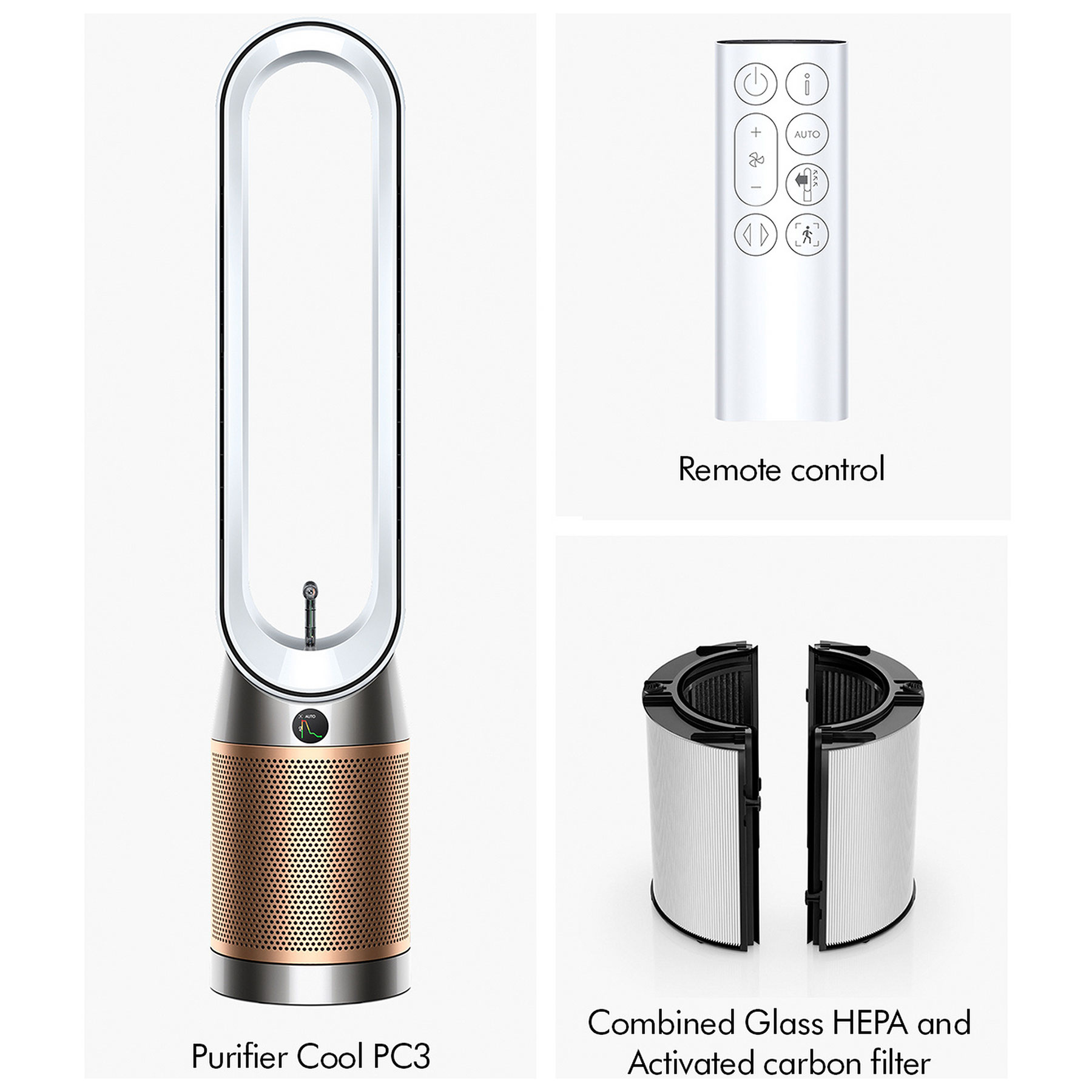 Dyson TP14 Purifier Cool PC3 Find Follow Purifying Cooling Fan in Whit, photo 2