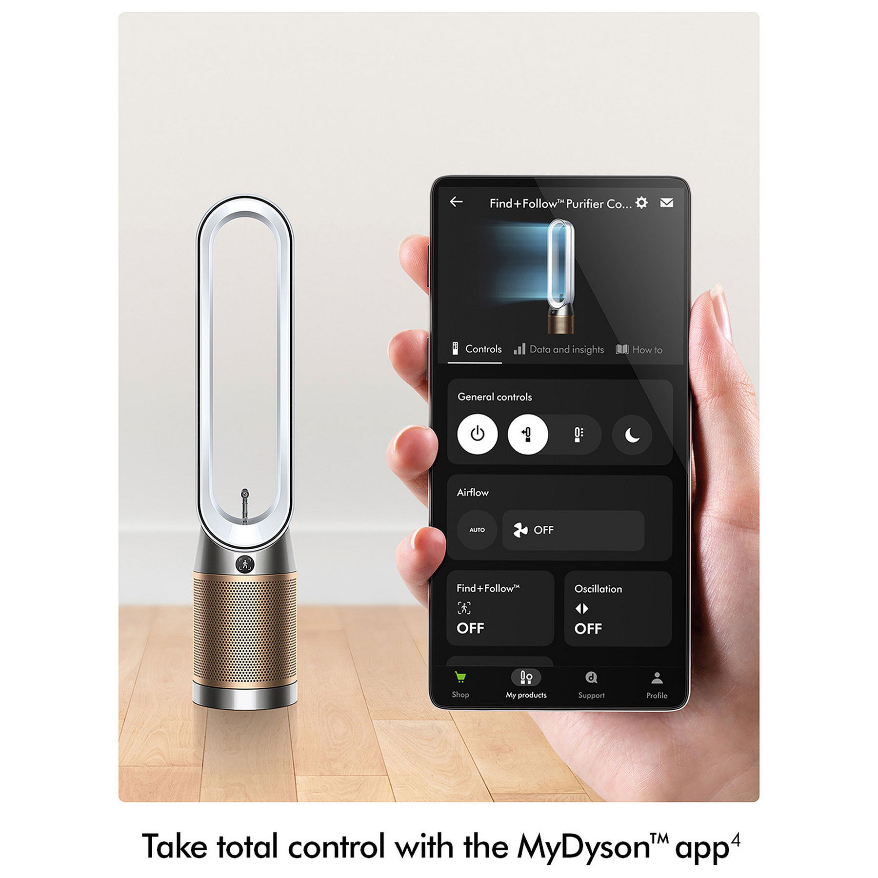 Dyson TP14 Purifier Cool PC3 Find Follow Purifying Cooling Fan in Whit, photo 4