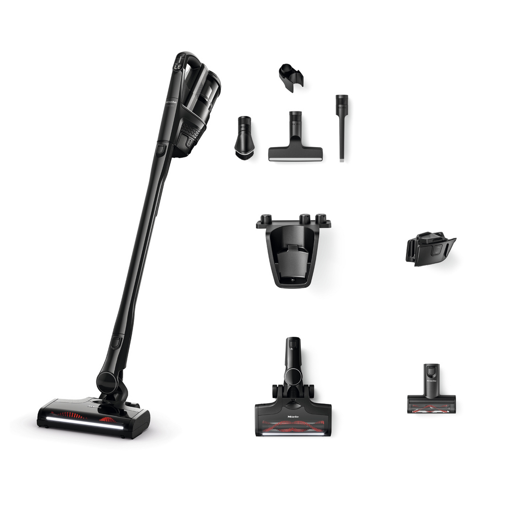 Miele TRIFLEXHX3CD Miele Triflex HX3 Cat Dog Vacuum Obsidian Black