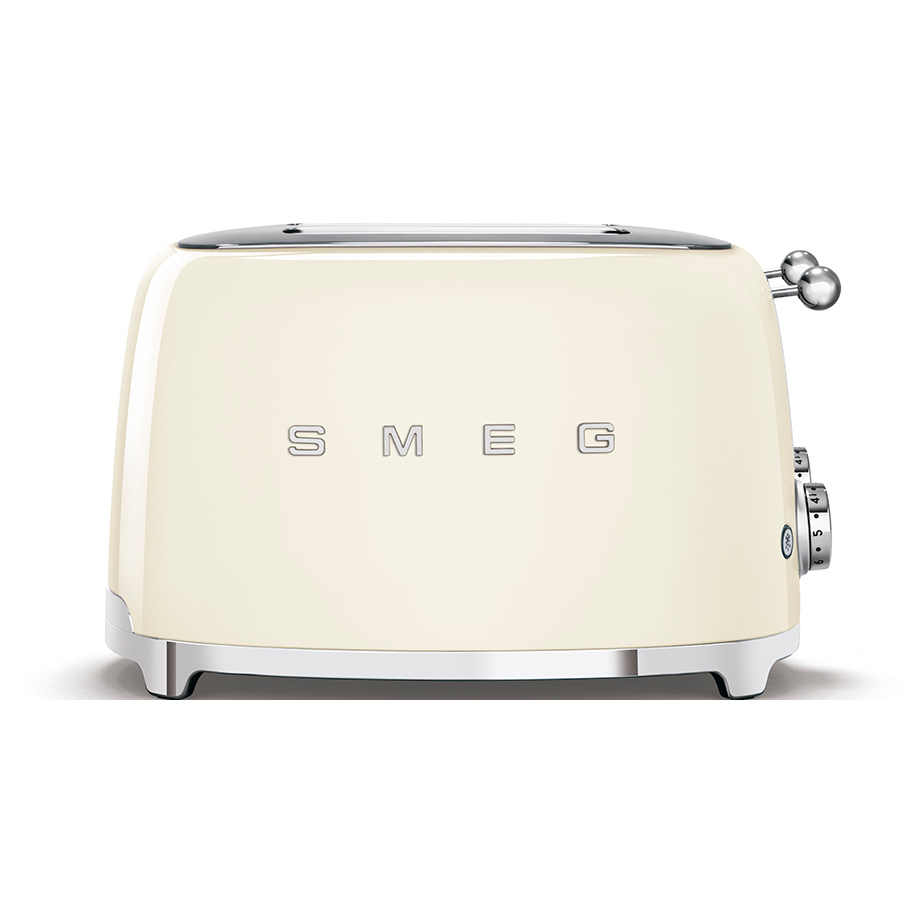 SMEG TSF03CRUK Four Slice Toaster in Cream