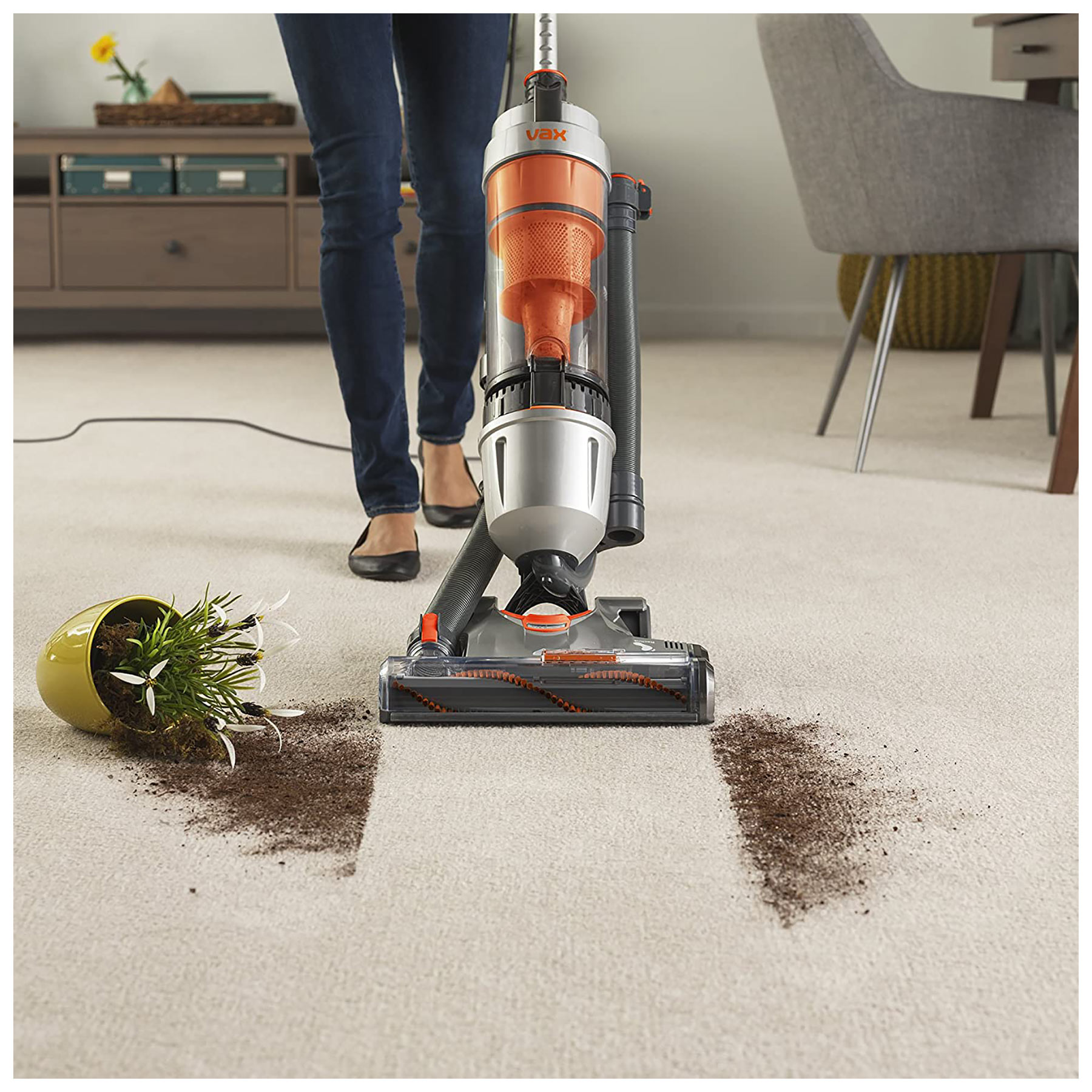 Vax U85ASBE Air Stretch Upright Bagless Vacuum Cleaner, photo 5