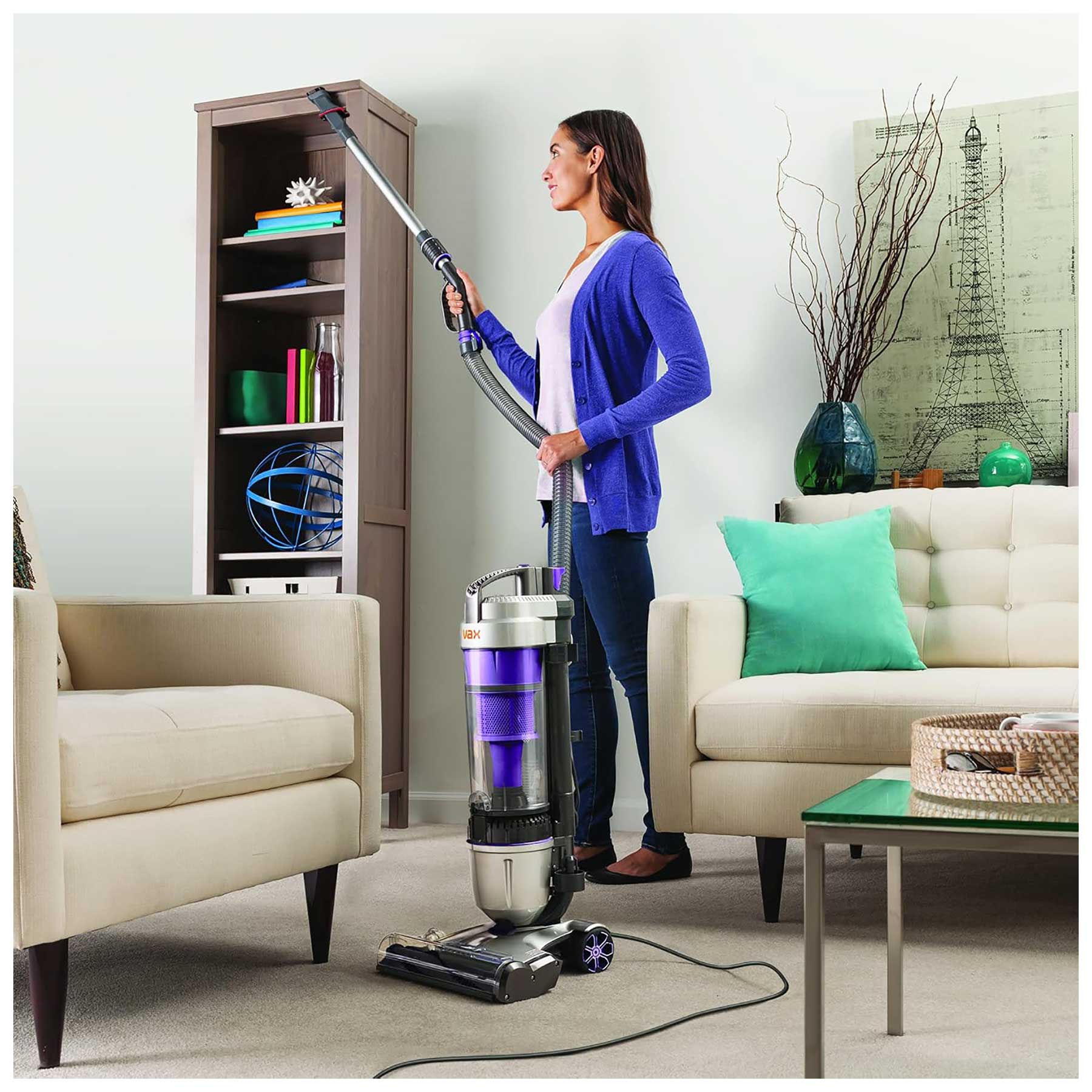 Vax U85ASPME Air Stretch Pet Max Vacuum Cleaner Silver Purple, photo 4