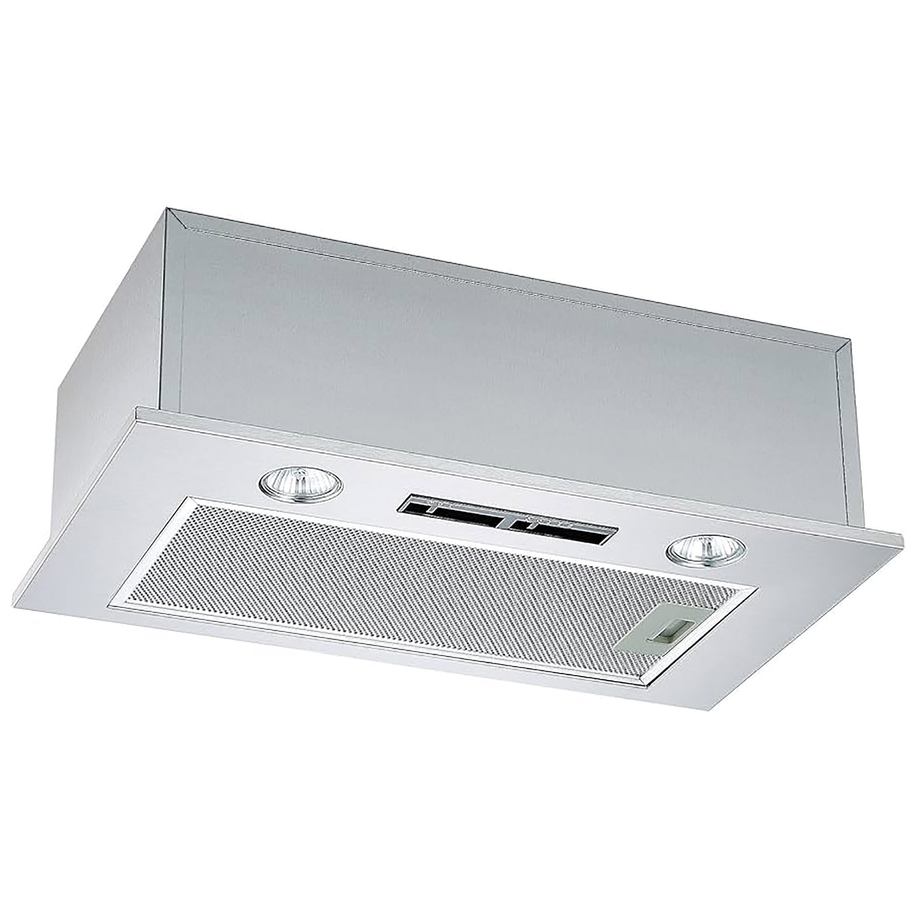 Culina UBCAN52SV 2 52cm Canopy Extractor Hood in Silver 3 Speed Fan