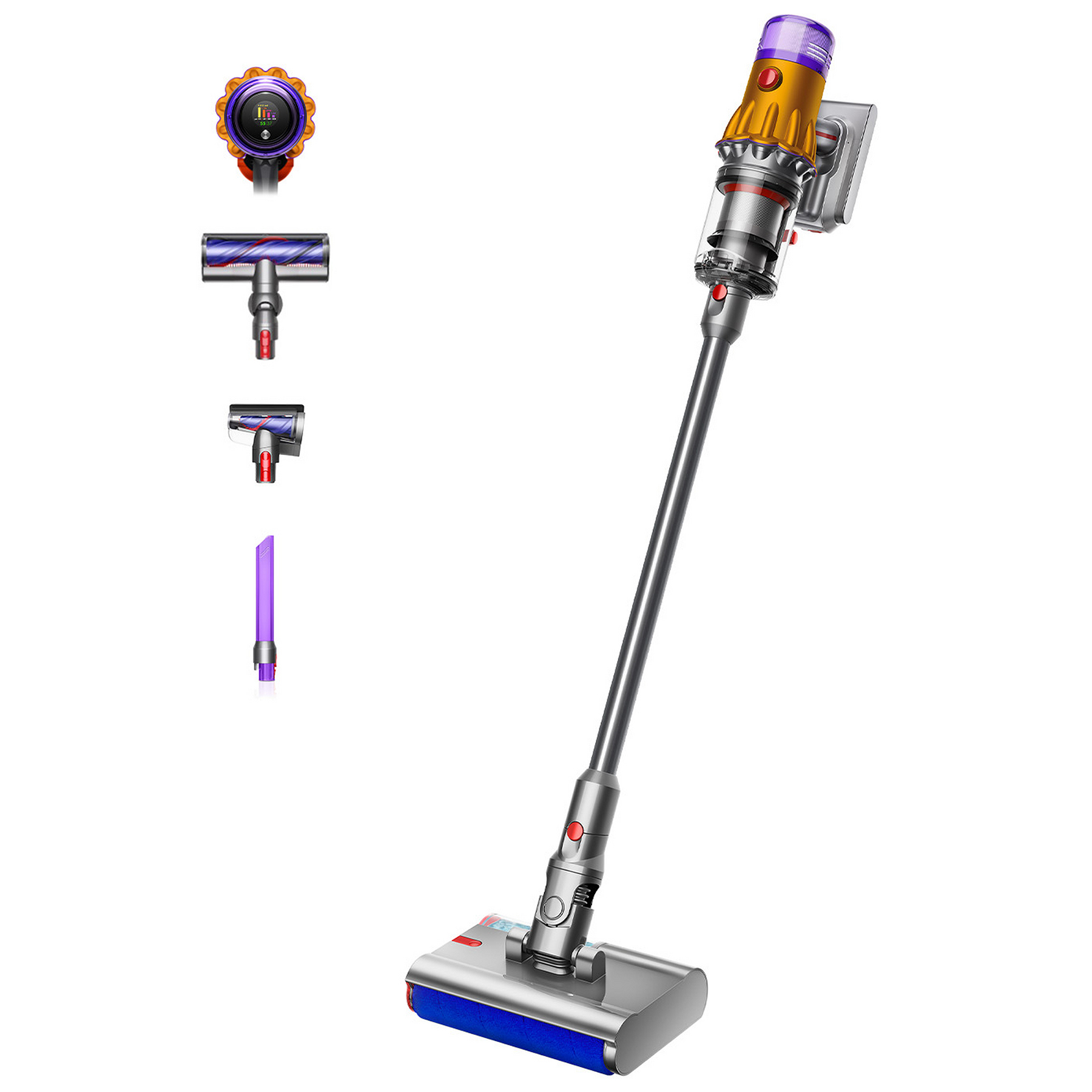 Dyson V12DETECTSUB V12s Detect Slim Submarine Wet Dry Bagless Vacuum C