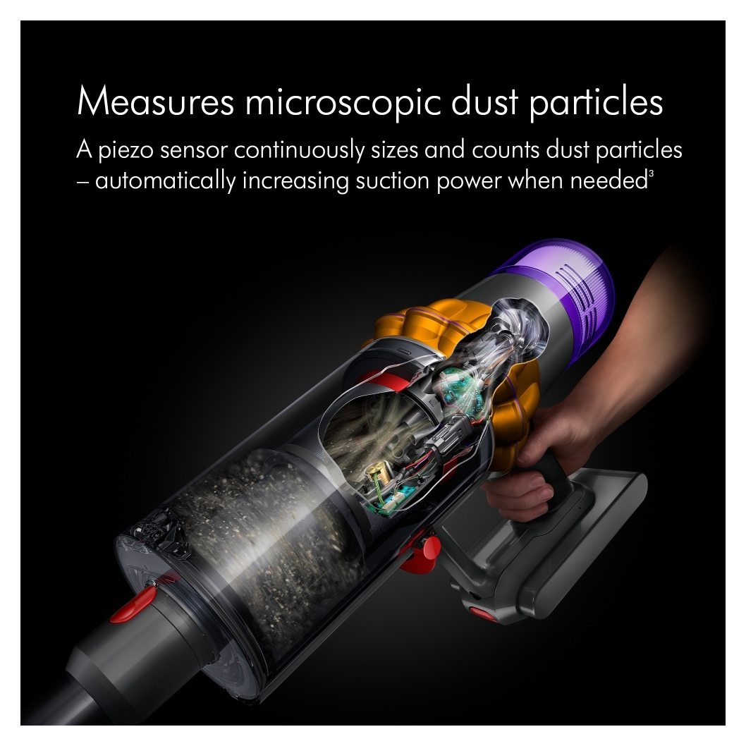 Dyson V15DETABS V15 Detect Absolute Cordless Stick Bagless Vacuum in Y, photo 4