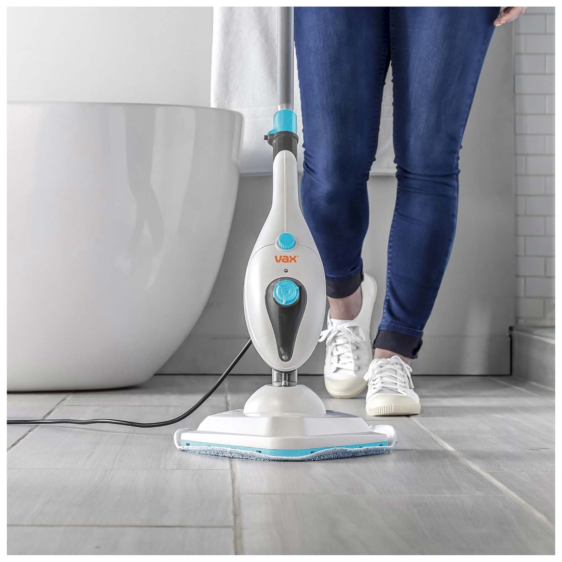 Vax S85 CM Steam Clean Multi in White Blue, photo 2