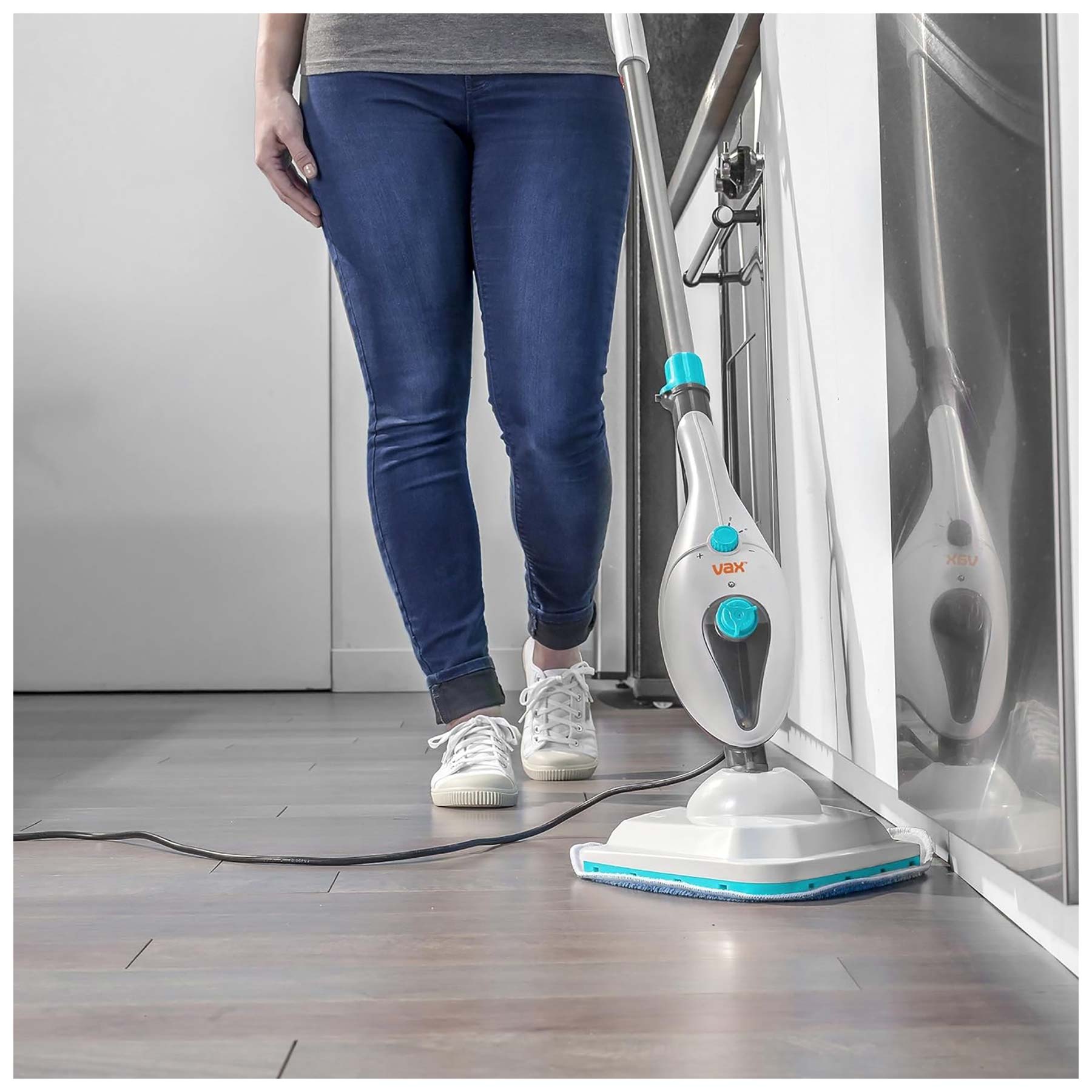 Vax S85 CM Steam Clean Multi in White Blue, photo 3