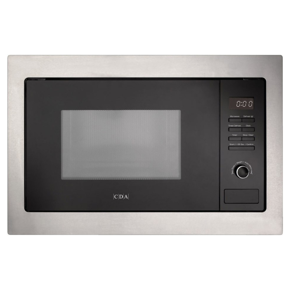 Image of CDA VM131SS Built In Microwave Oven in St Steel 900W 25 Litre