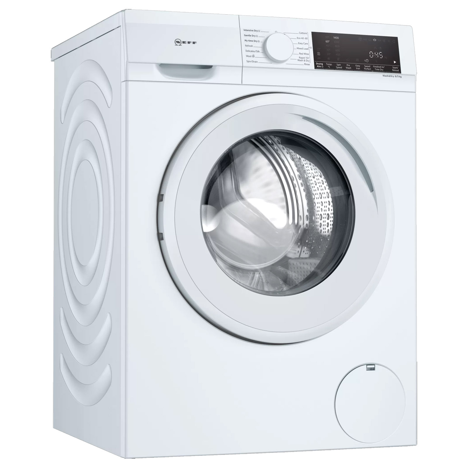 Neff VNA341U8GB Washer Dryer in White 1400 Spin 8kg 5kg E Rated