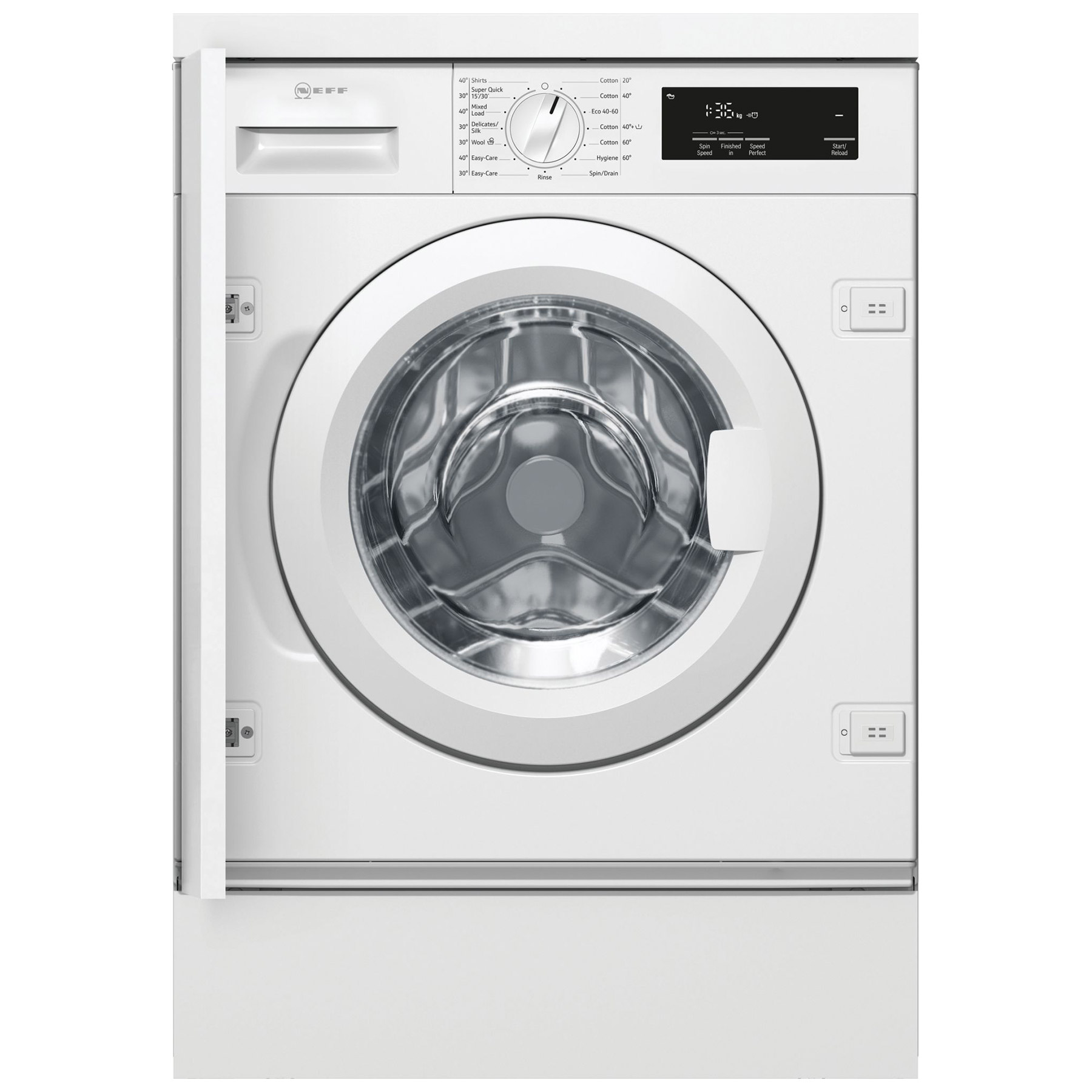 Image of Neff W543BX2GB Integrated Washing Machine 1400rpm 8kg C Rated