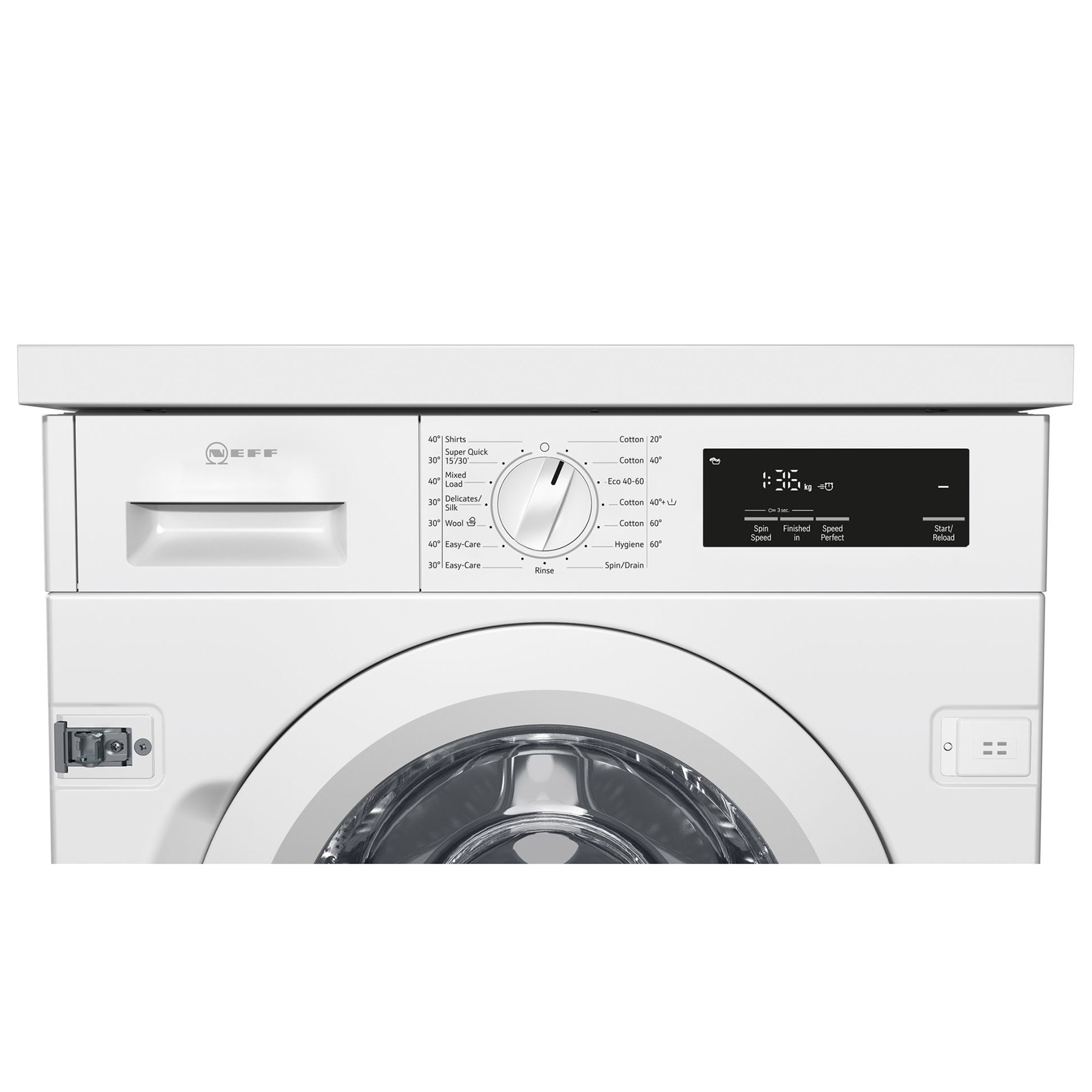 Neff W543BX2GB Integrated 8kg 1400 Spin Washing Machine C Rated Speed, photo 2