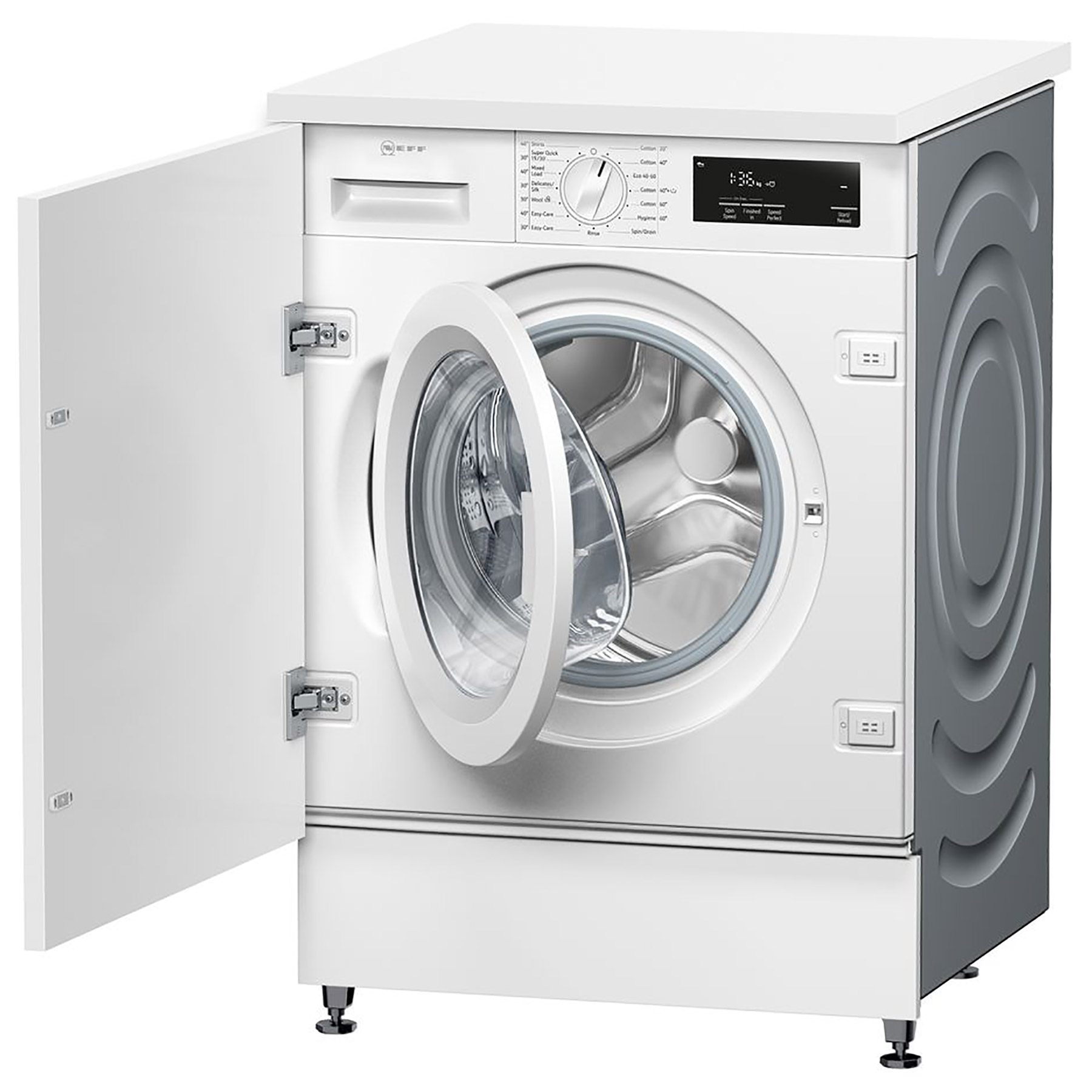 Neff W543BX2GB Integrated 8kg 1400 Spin Washing Machine C Rated Speed, photo 3