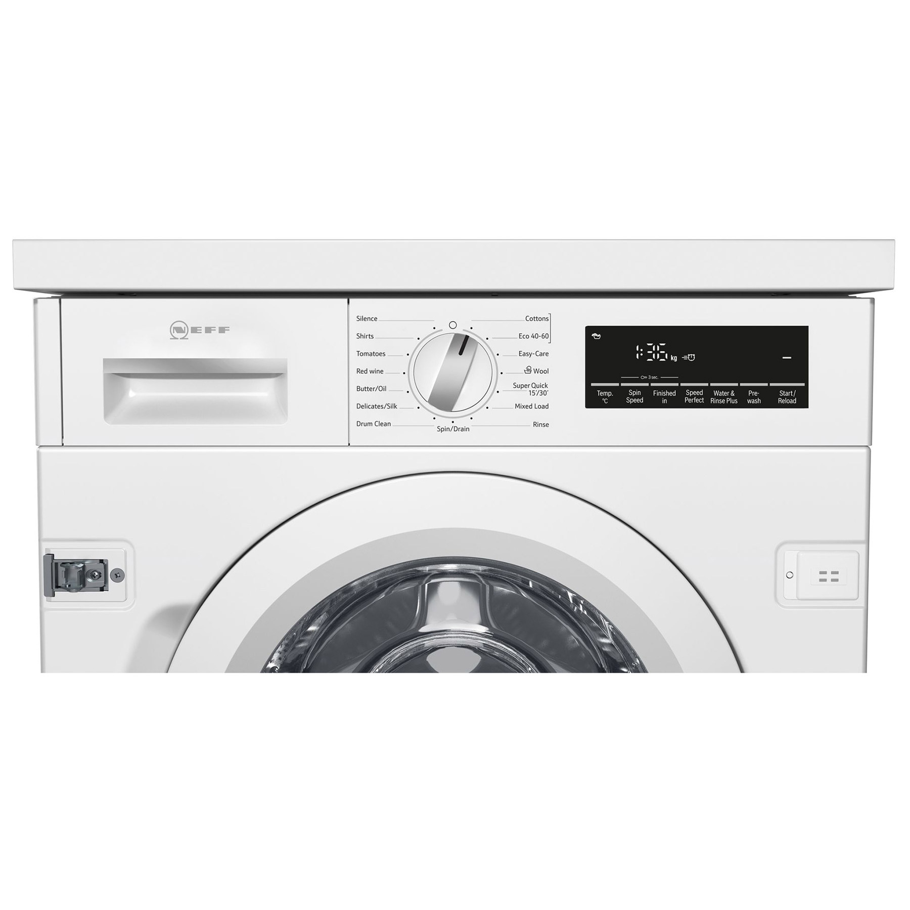 Neff W544BX2GB Integrated 8kg 1400 Spin Washing Machine C Rated Speed, photo 2