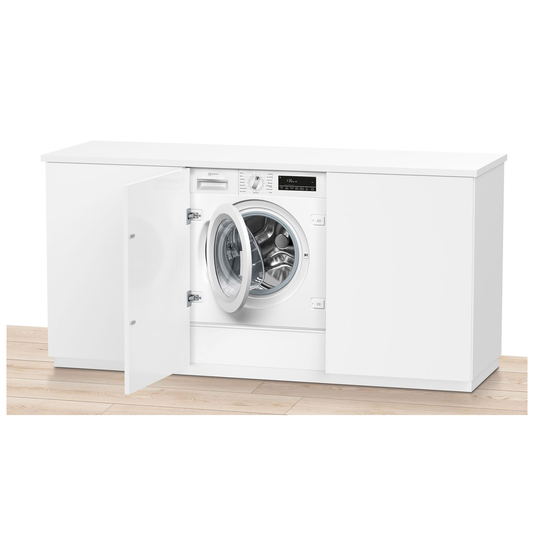 Neff W544BX2GB Integrated 8kg 1400 Spin Washing Machine C Rated Speed, photo 5
