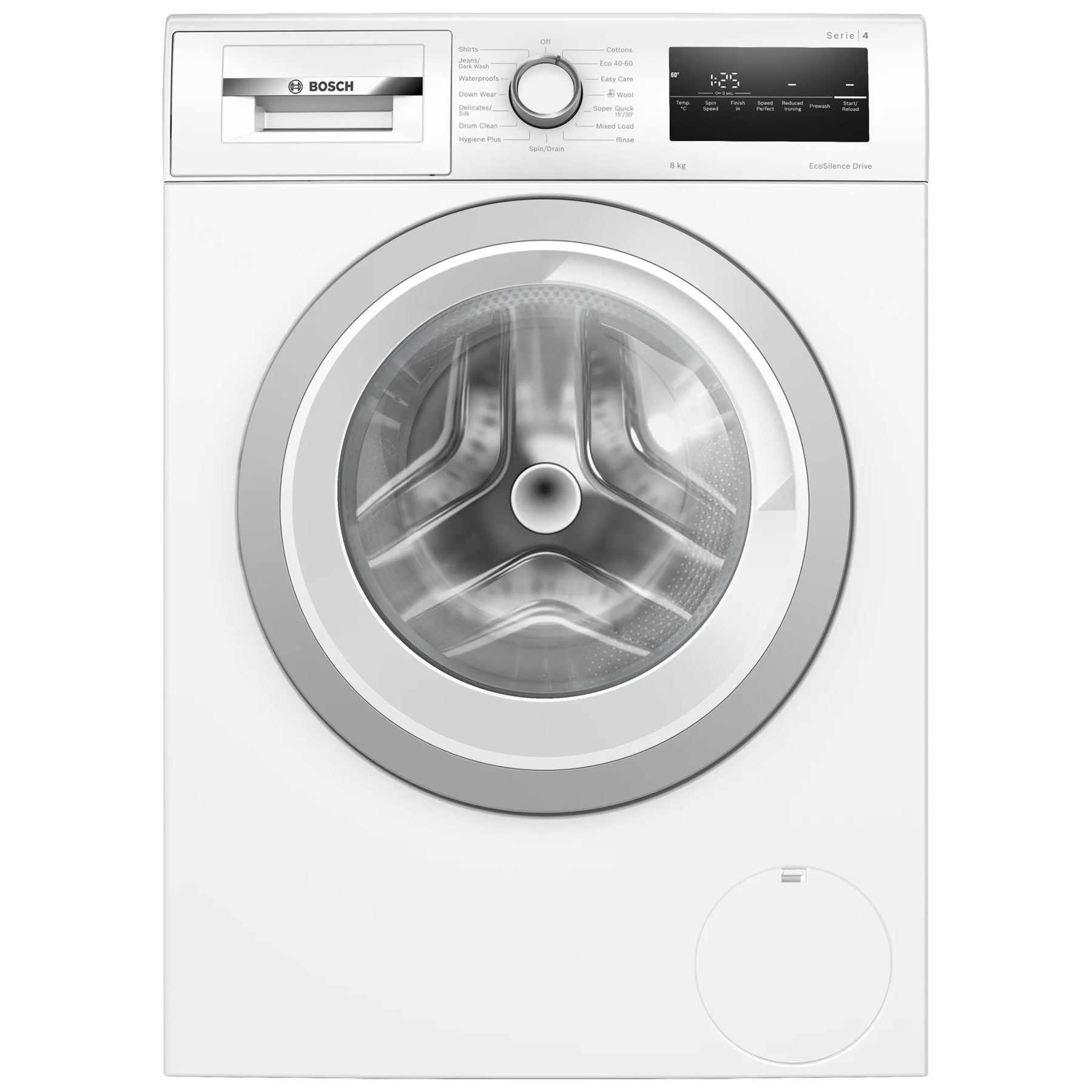 Image of Bosch WAN28250GB Series 4 Washing Machine in White 1400rpm 8Kg A Rated