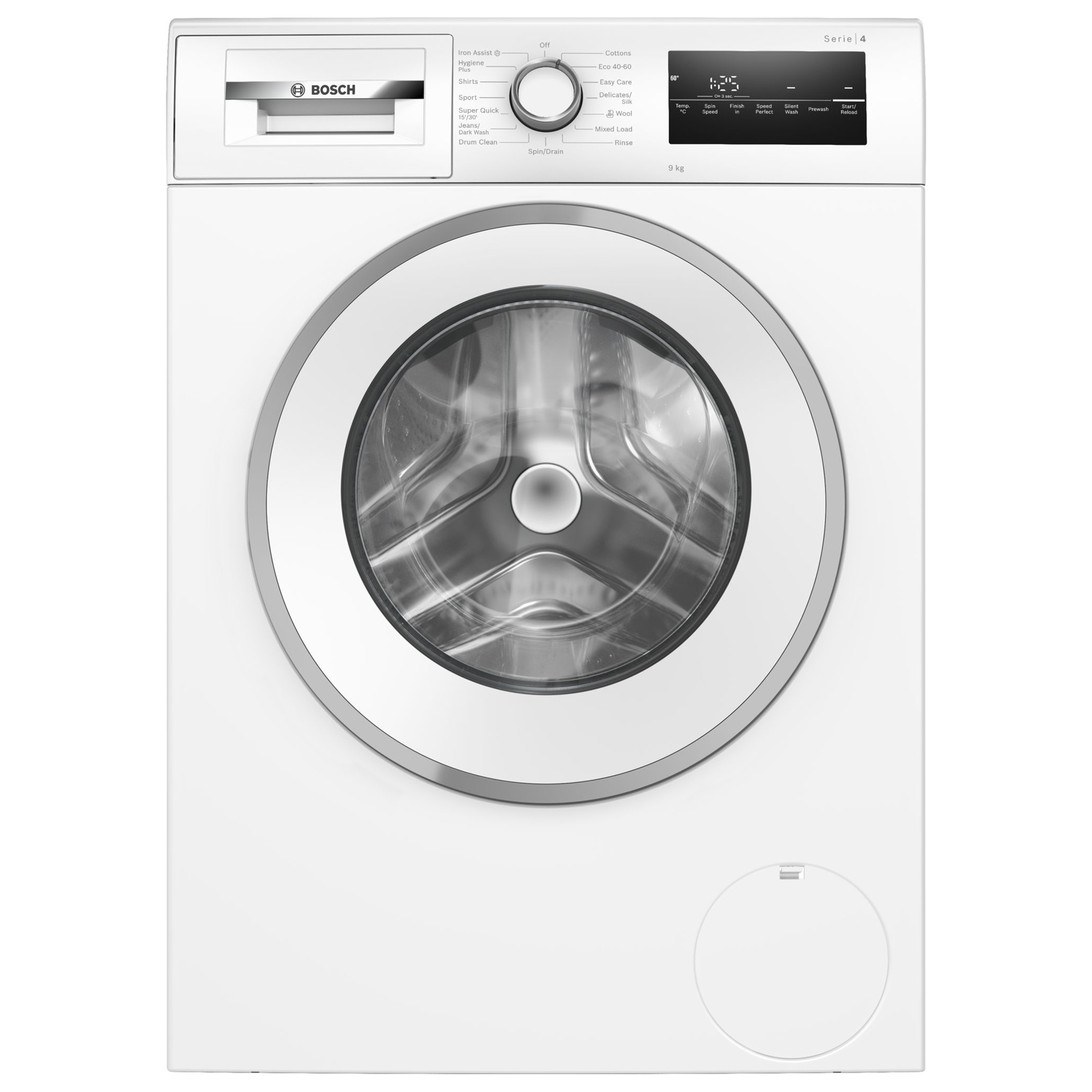 Bosch WAN28255GB Series 4 9kg 1400 Spin Washing Machine in White A Rat