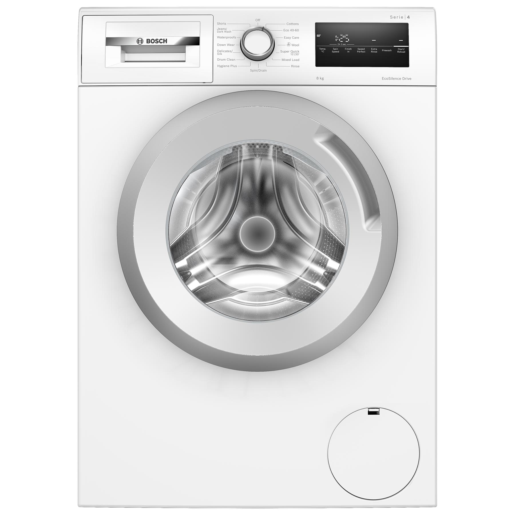 Bosch WAN28282GB Series 4 Washing Machine in White 1400rpm 8Kg C Rated