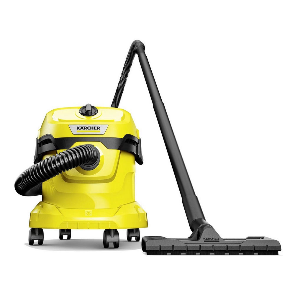 Karcher WD2PLUS Wet Dry Vacuum Cleaner Yellow 1000W Blow Function, photo 2