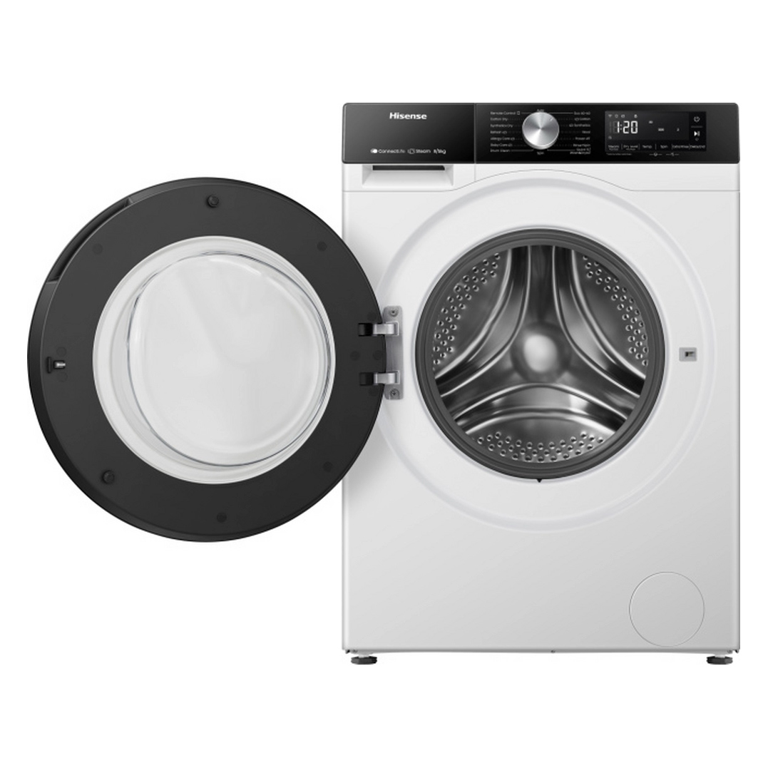 Hisense WD3S8043BW3 Washer Dryer in White 1400 Spin 8kg 5kg D Rated Co, photo 3