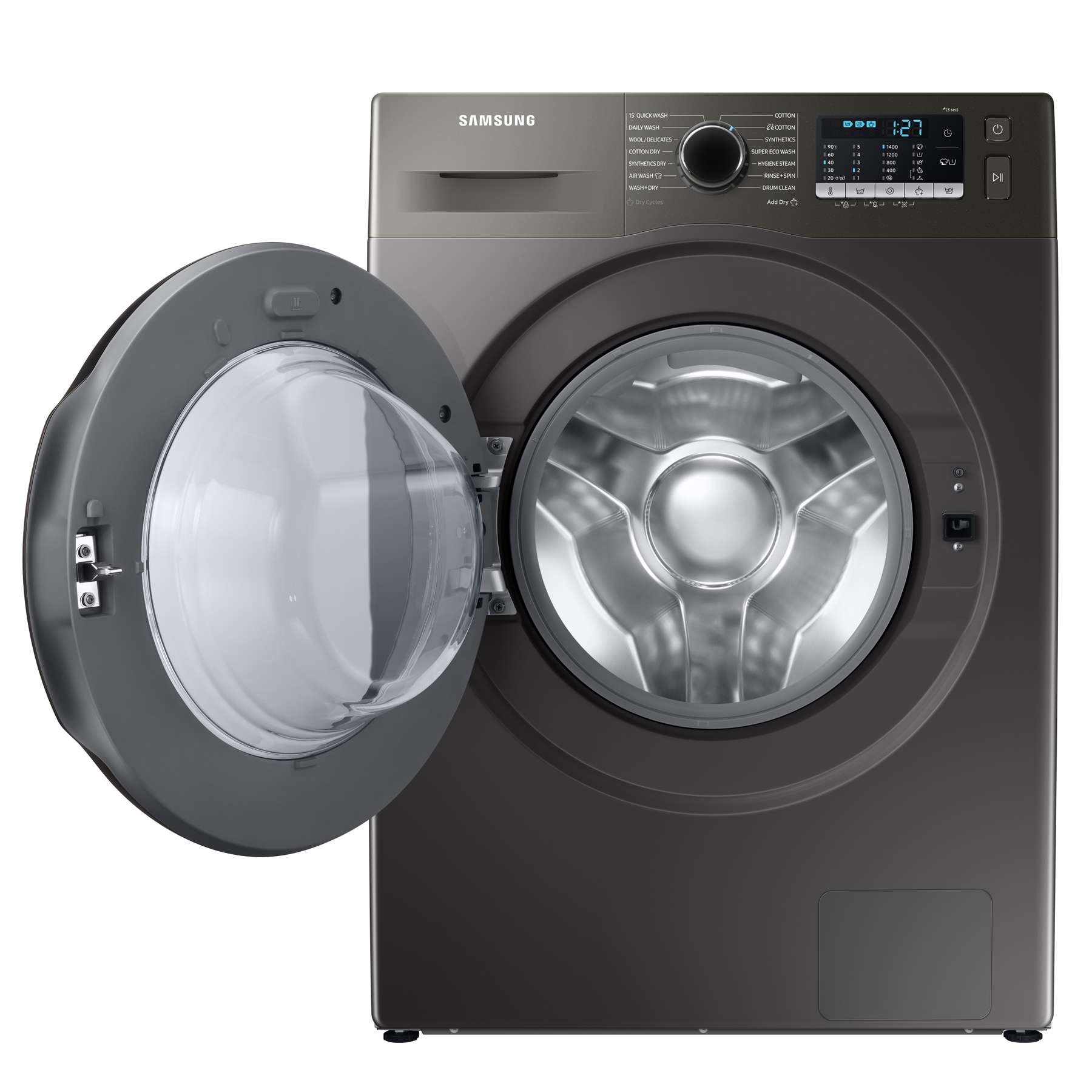 Samsung WD80TA046BX Series 5 Washer Dryer in Black 1400 Spin 8kg 5kg E, photo 4