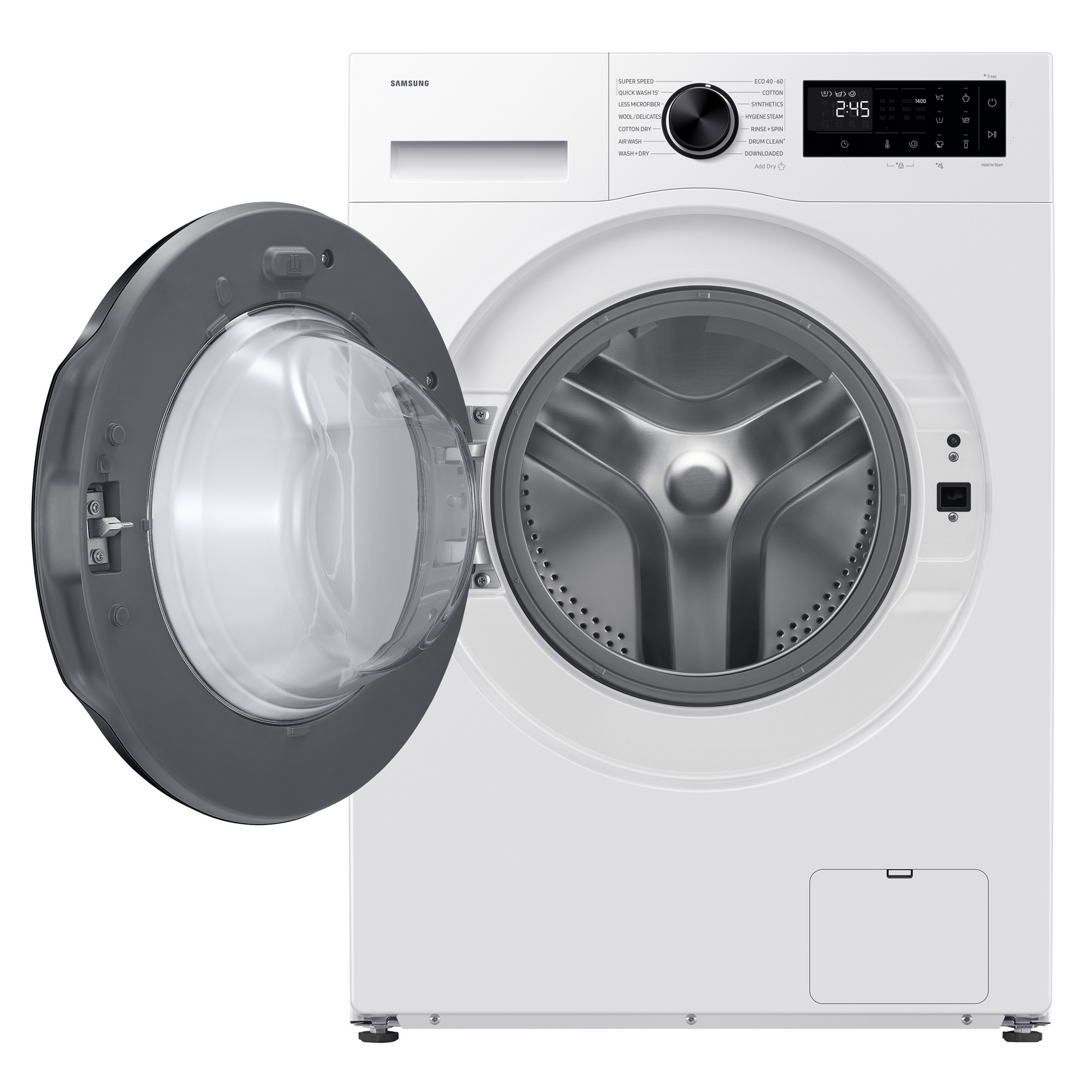 Samsung WD90HG5U34BE Series 5 Washer Dryer in White 1400 Spin 9kg 6kg, photo 2