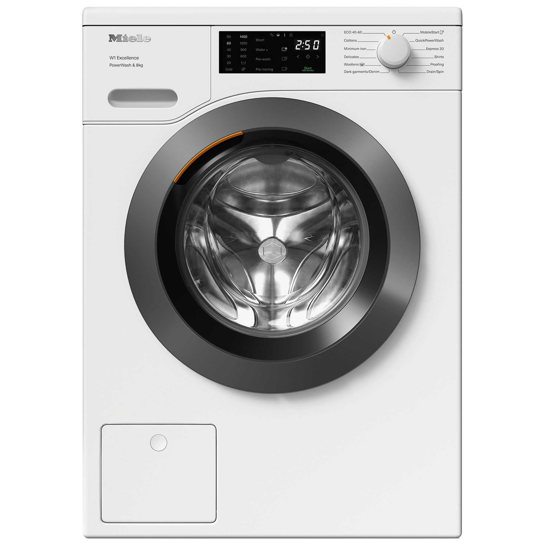 Miele WEB365WCS 8kg 1400 Spin Washing Machine in Lotus white A Rated Q