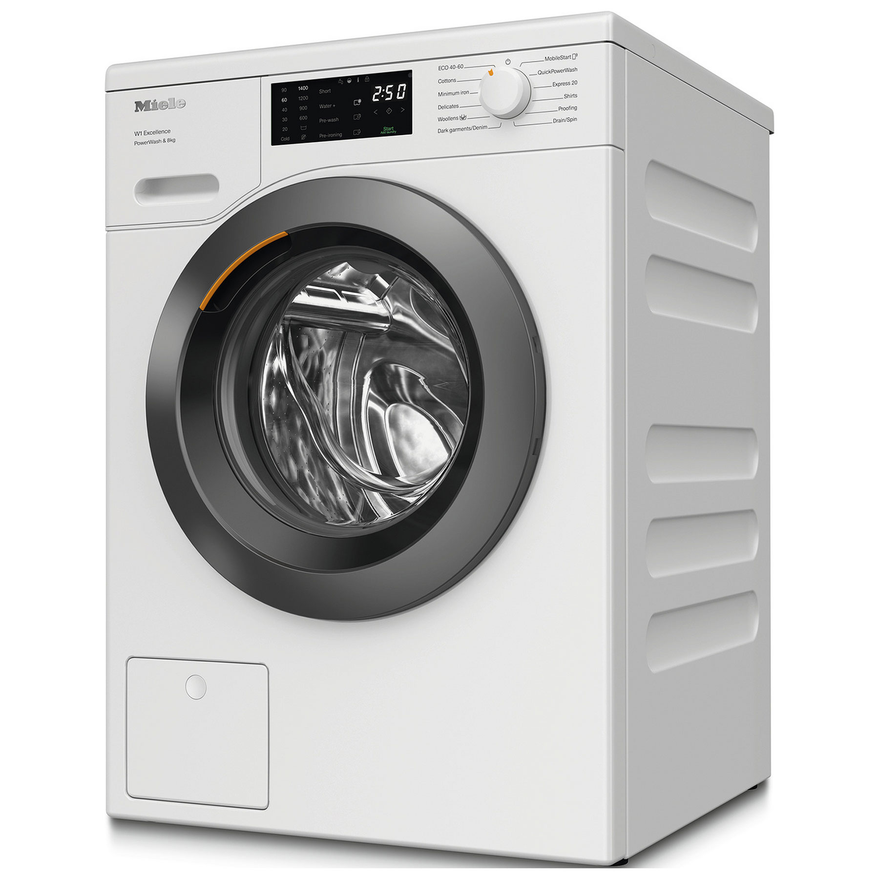 Miele WEB365WCS 8kg 1400 Spin Washing Machine in Lotus white A Rated Q, photo 2