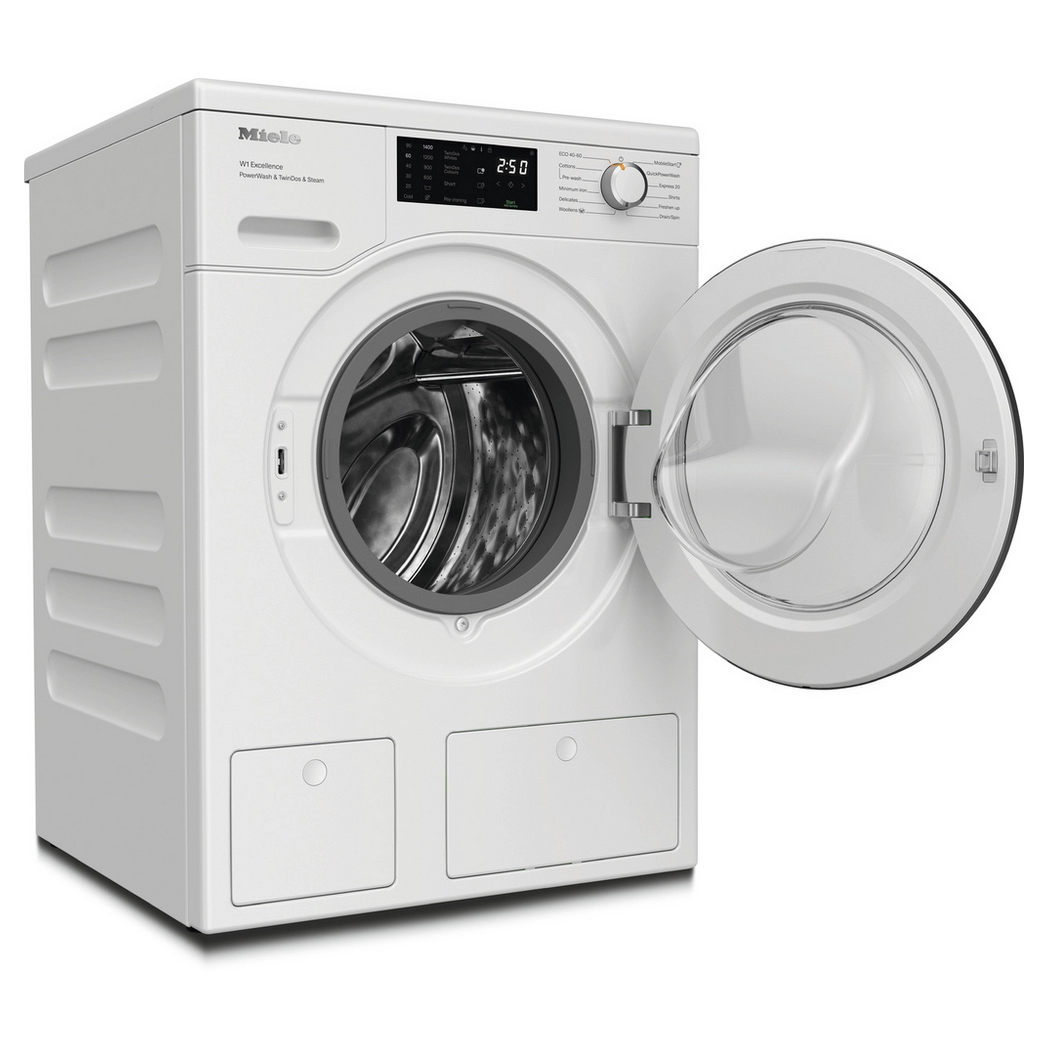 Miele WEG885WCS 9kg 1400 Spin Washing Machine in Lotus White A Rated P, photo 3