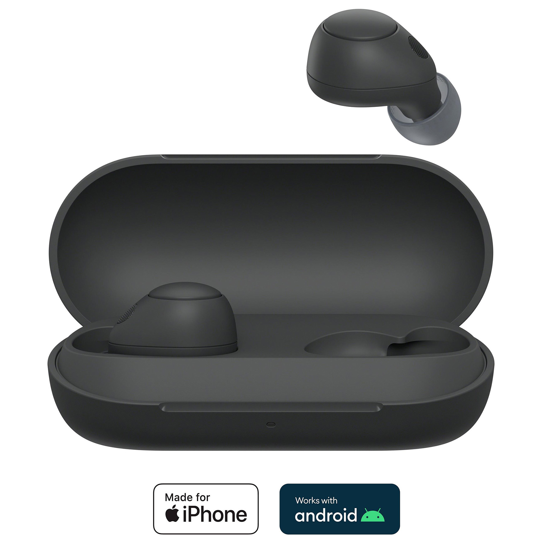 Sony WFC700NB Wireless Noise Cancelling Earbuds Black