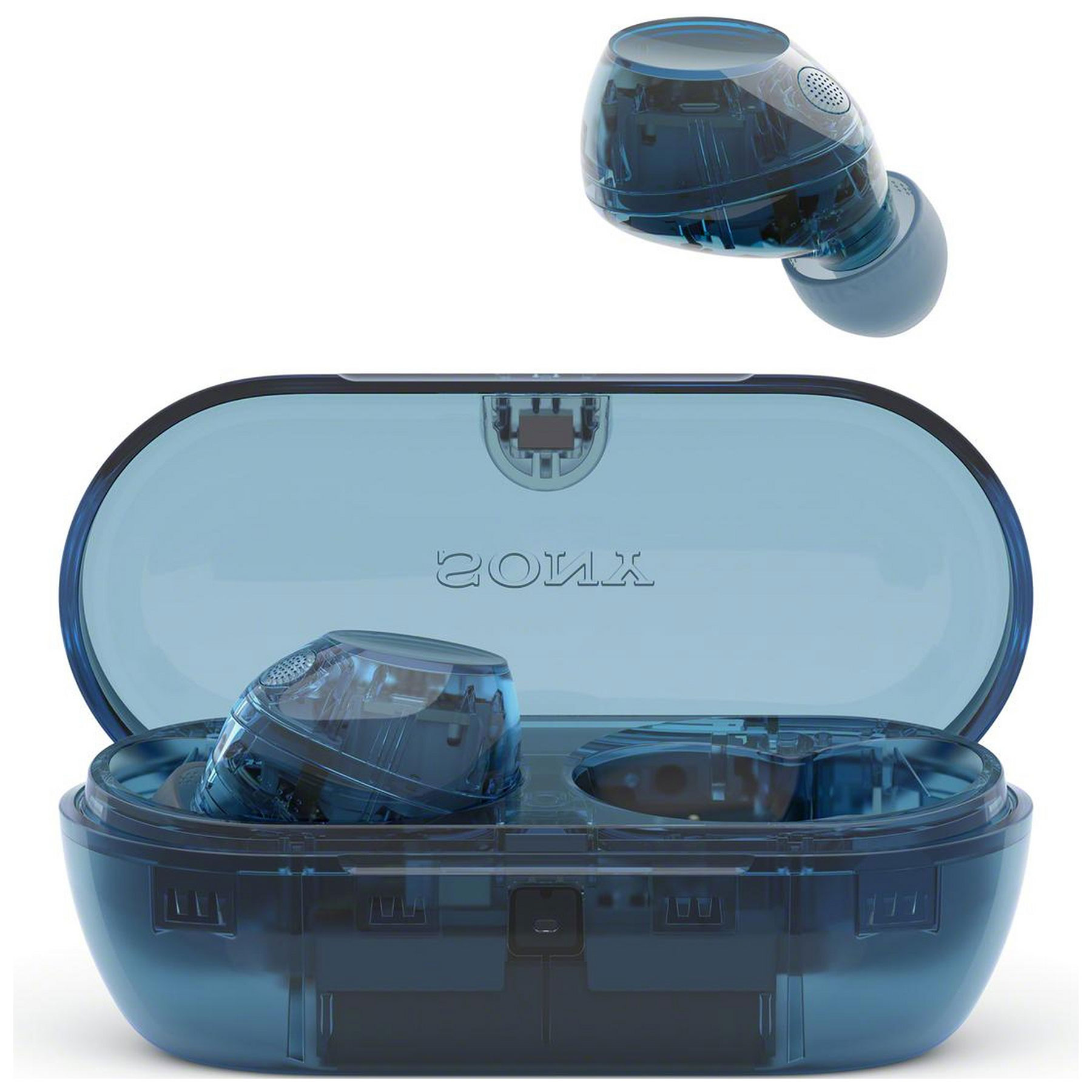 Sony WFC710NL In Ear Wireless Noise Cancelling Headphones in Blue, photo 2