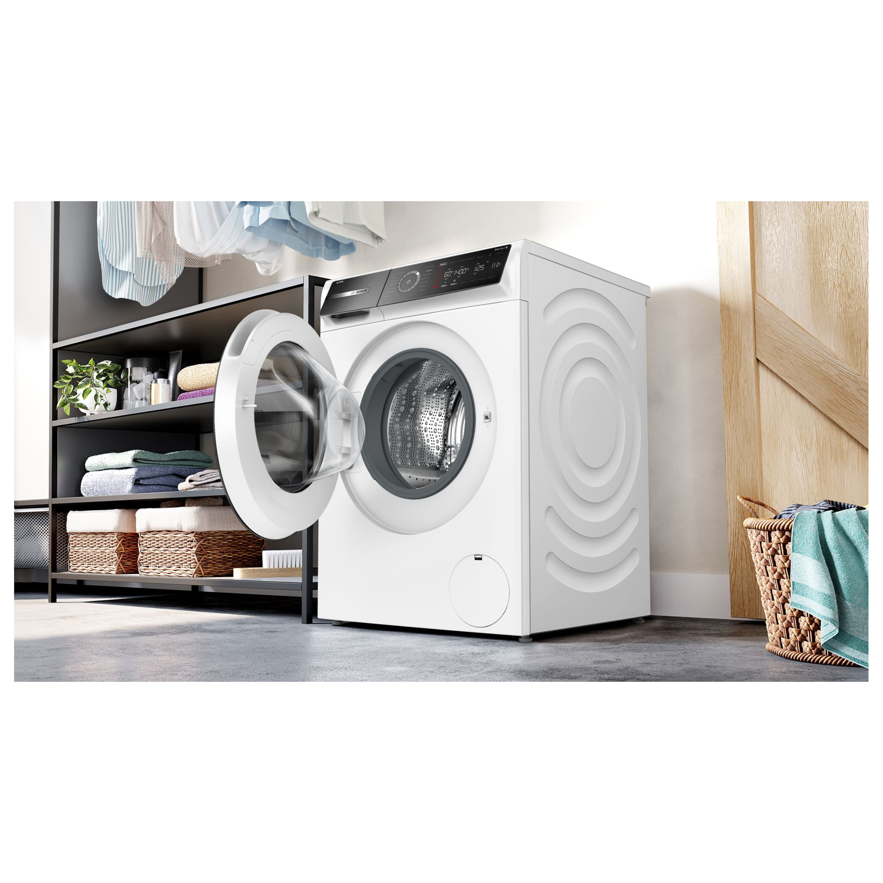 Bosch WGB264A1GB Series 8 11kg 1400 Spin Washing Machine in White A Ra, photo 4