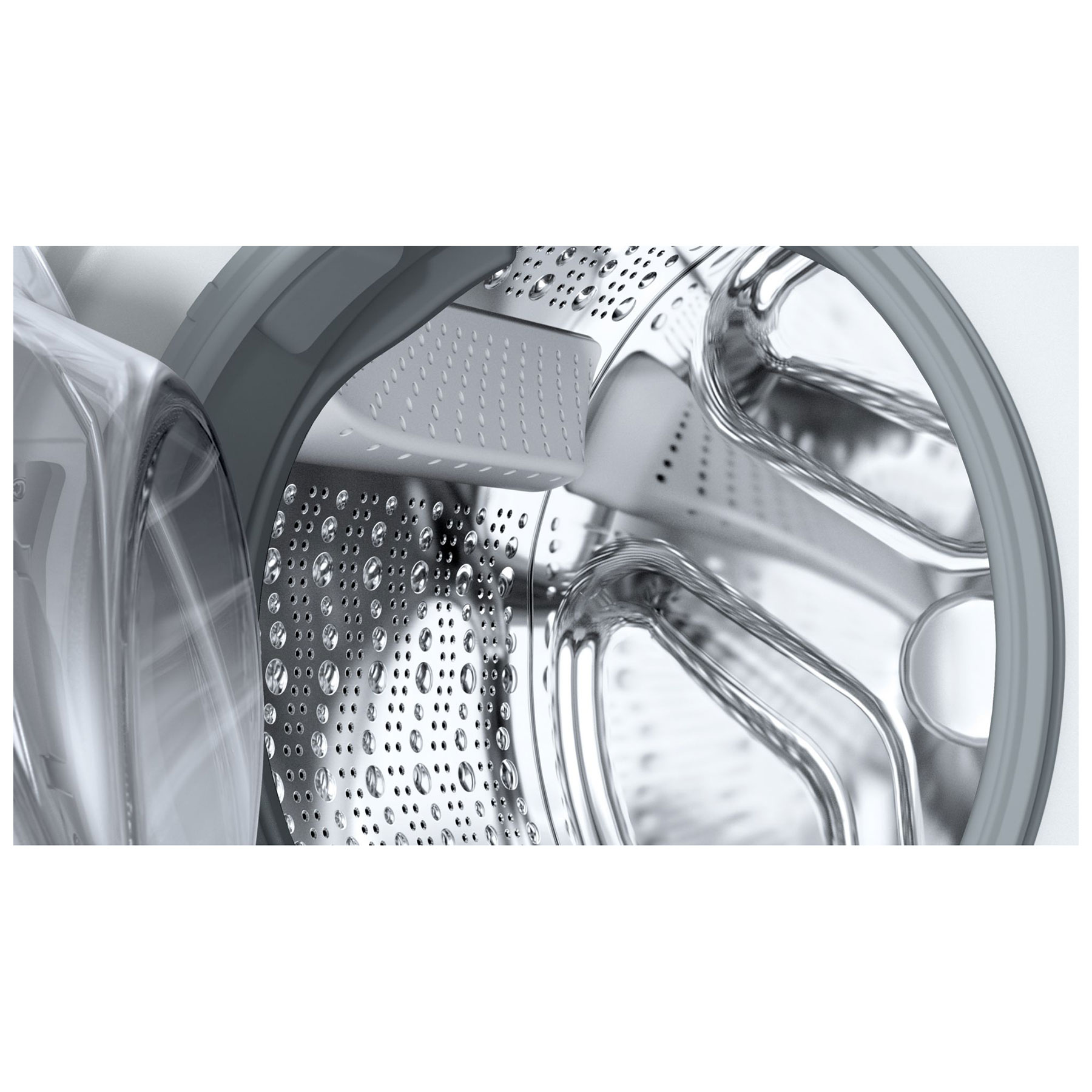 Bosch WGE03408GB Series 2 8kg 1400 Spin Washing Machine in White A Rat, photo 3