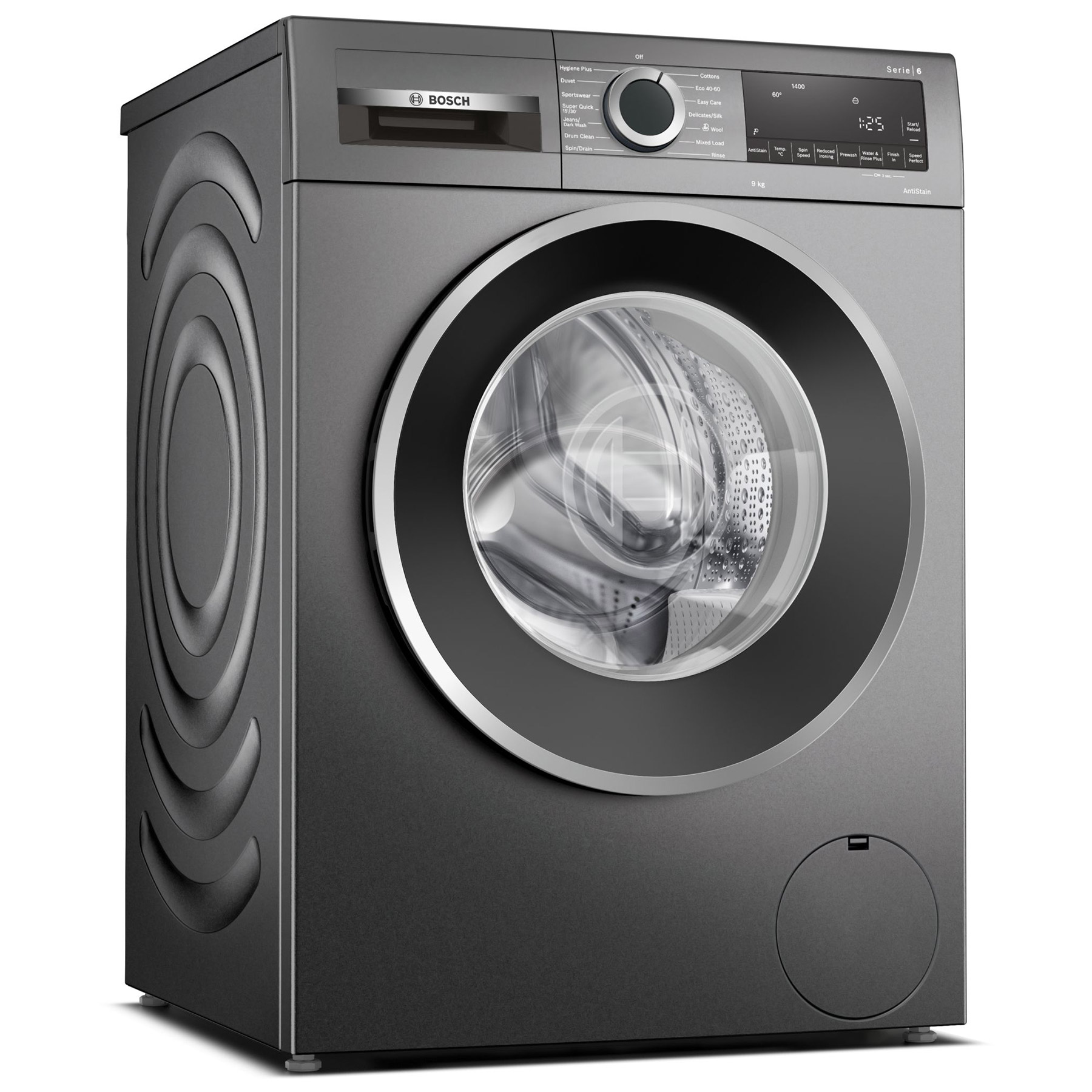 Bosch WGG2449RGB Series 6 Washing Machine in Graphite 1400rpm 9Kg A