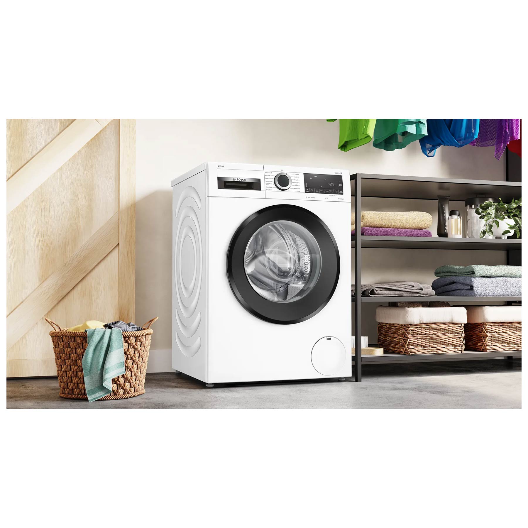Bosch WGG254F0GB Series 6 10kg 1400 Spin Washing Machine in White A Ra, photo 5