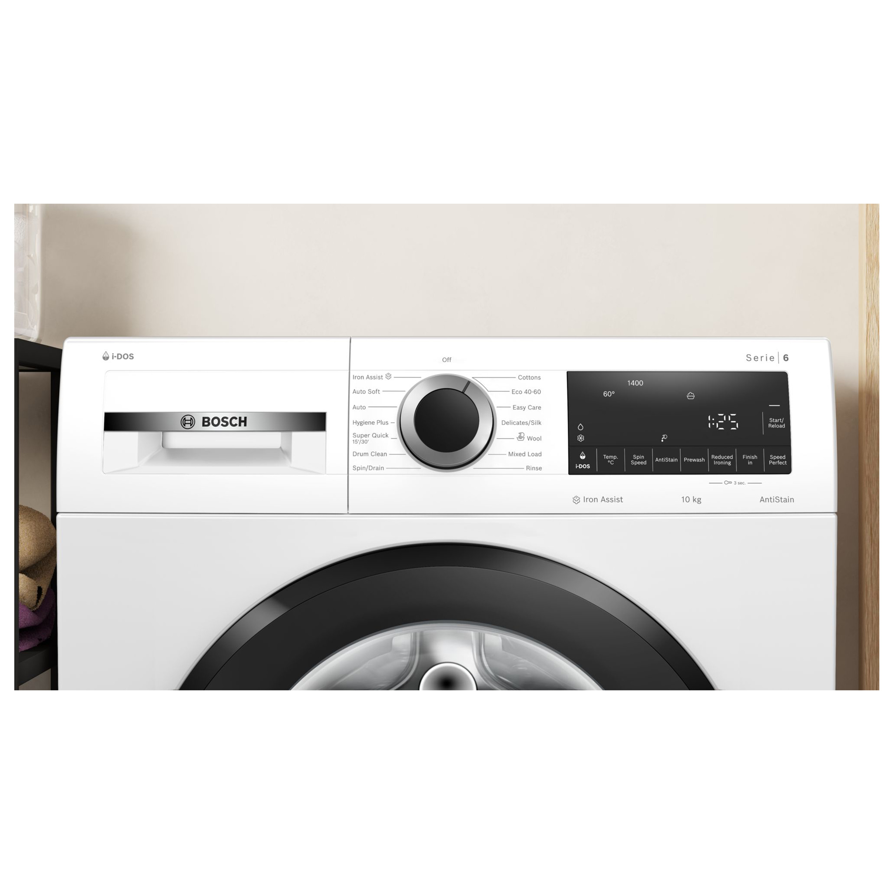 Bosch WGG254F1GB Series 6 10kg 1400 Spin Washing Machine in White A Ra, photo 3