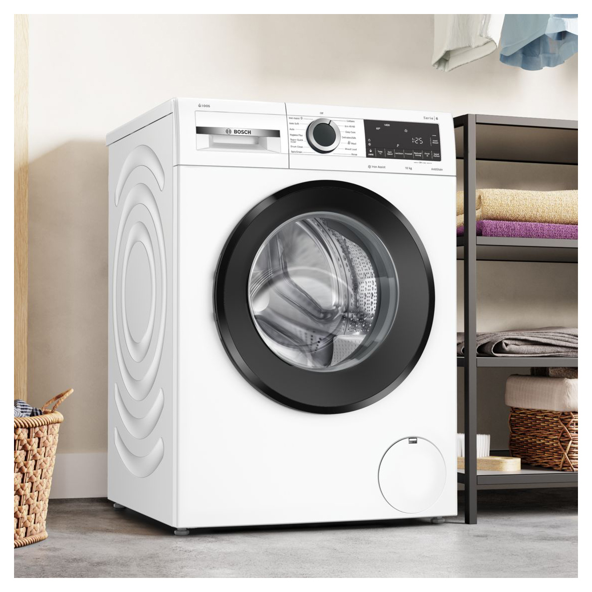 Bosch WGG254F1GB Series 6 10kg 1400 Spin Washing Machine in White A Ra, photo 4