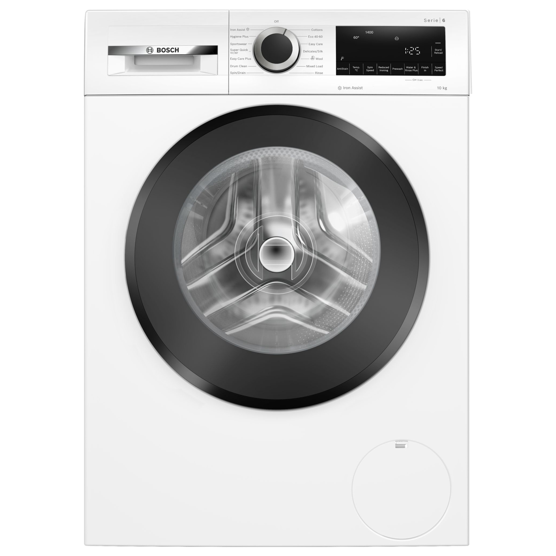 Bosch WGG254Z1GB Series 6 10kg 1400 Spin Washing Machine in White A Ra