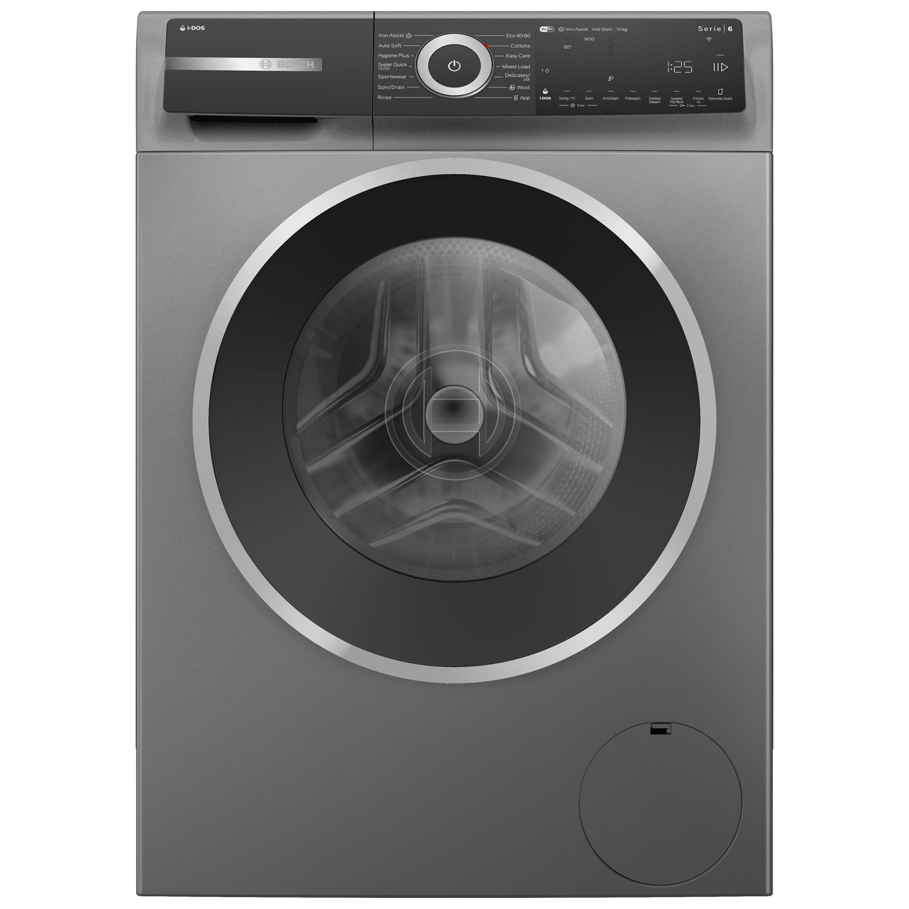 Bosch WGH254ARGB Series 6 10kg 1400 Spin Washing Machine in Graphite A