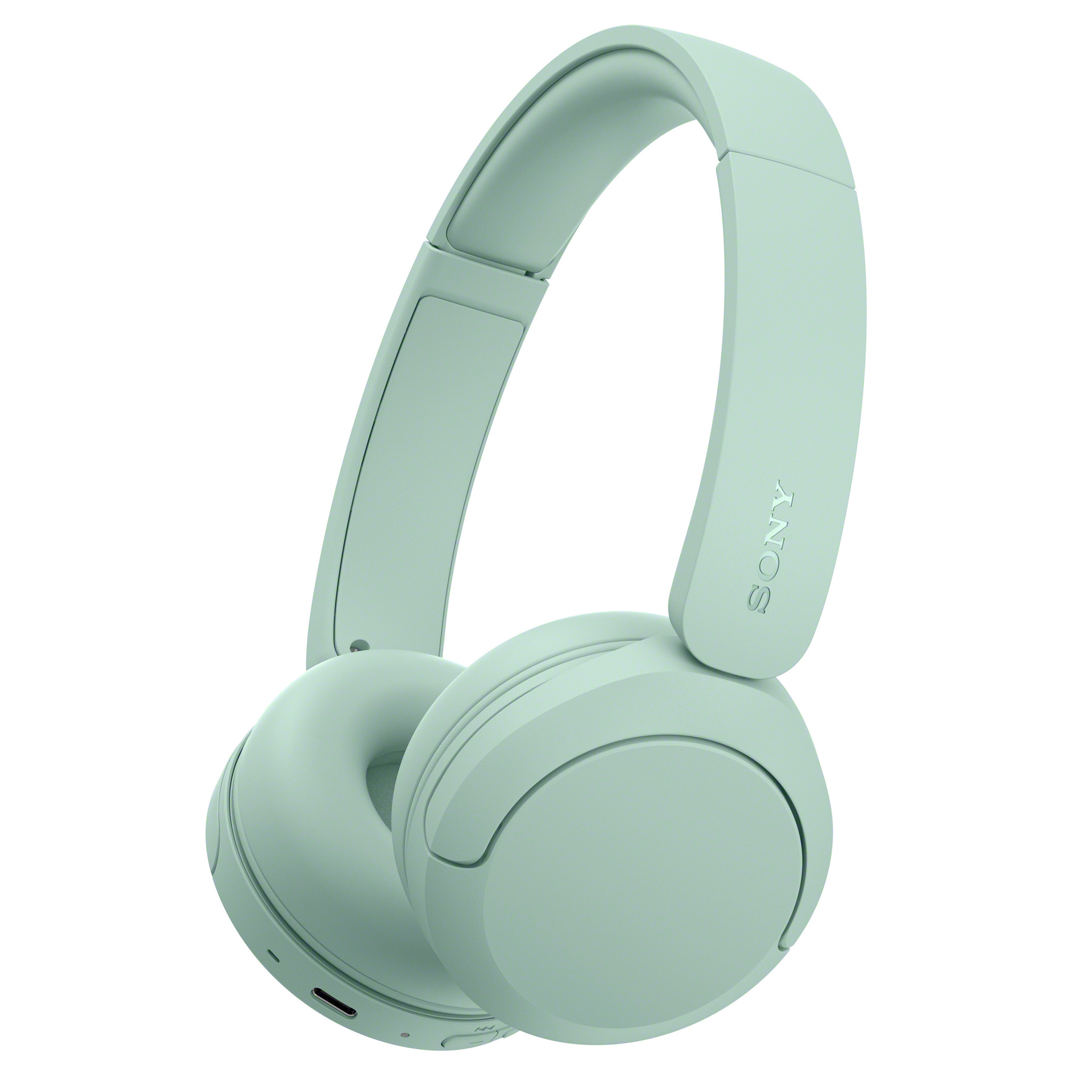 Sony WH CH530G On Ear Wireless Bluetooth Headphones in Mint, photo 3