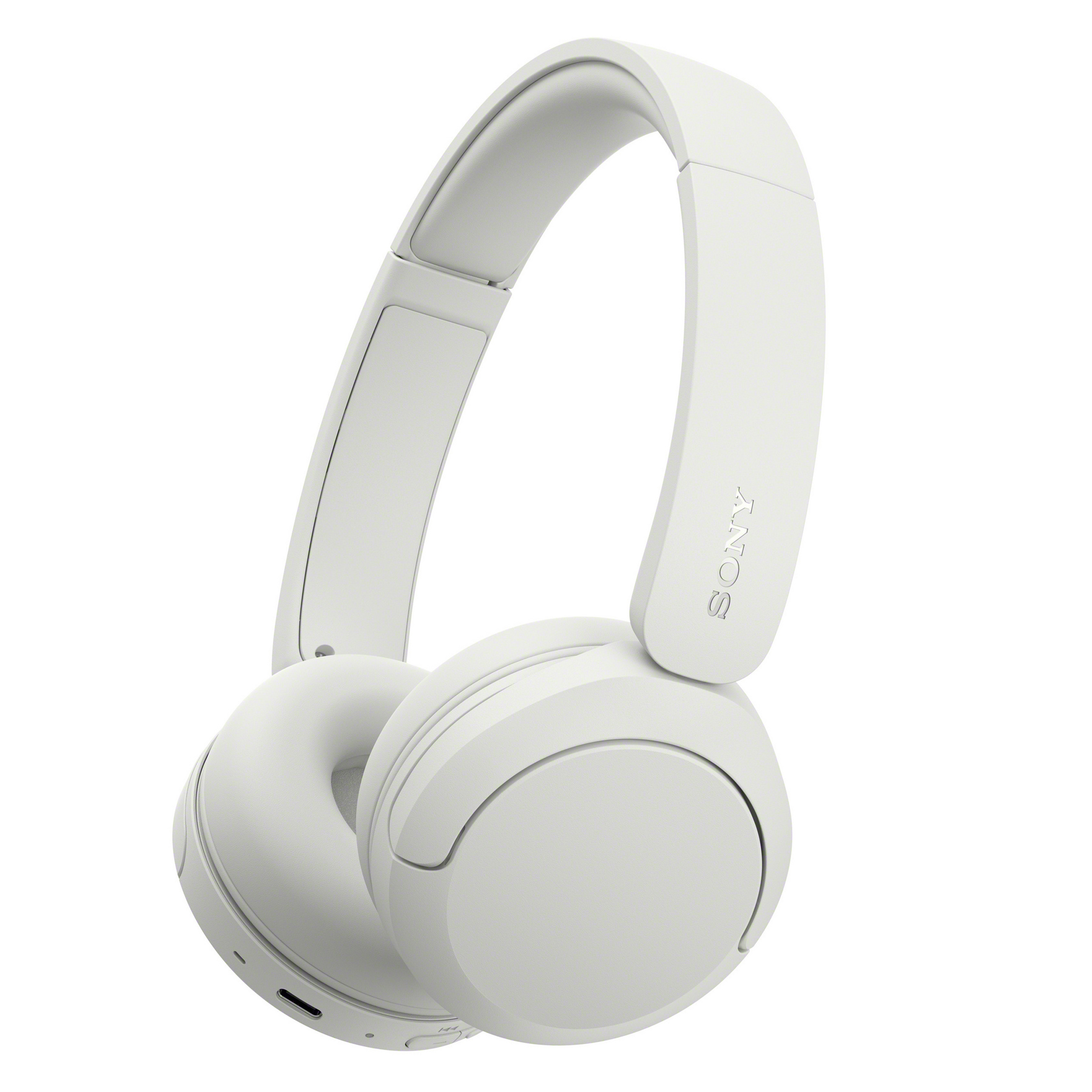 Sony WH CH530W On Ear Wireless Bluetooth Headphones in White, photo 3