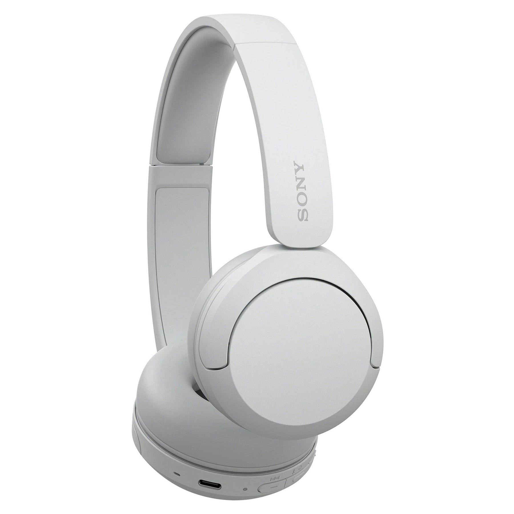 Sony WH CH520W On Ear Wireless Bluetooth Headphones in White