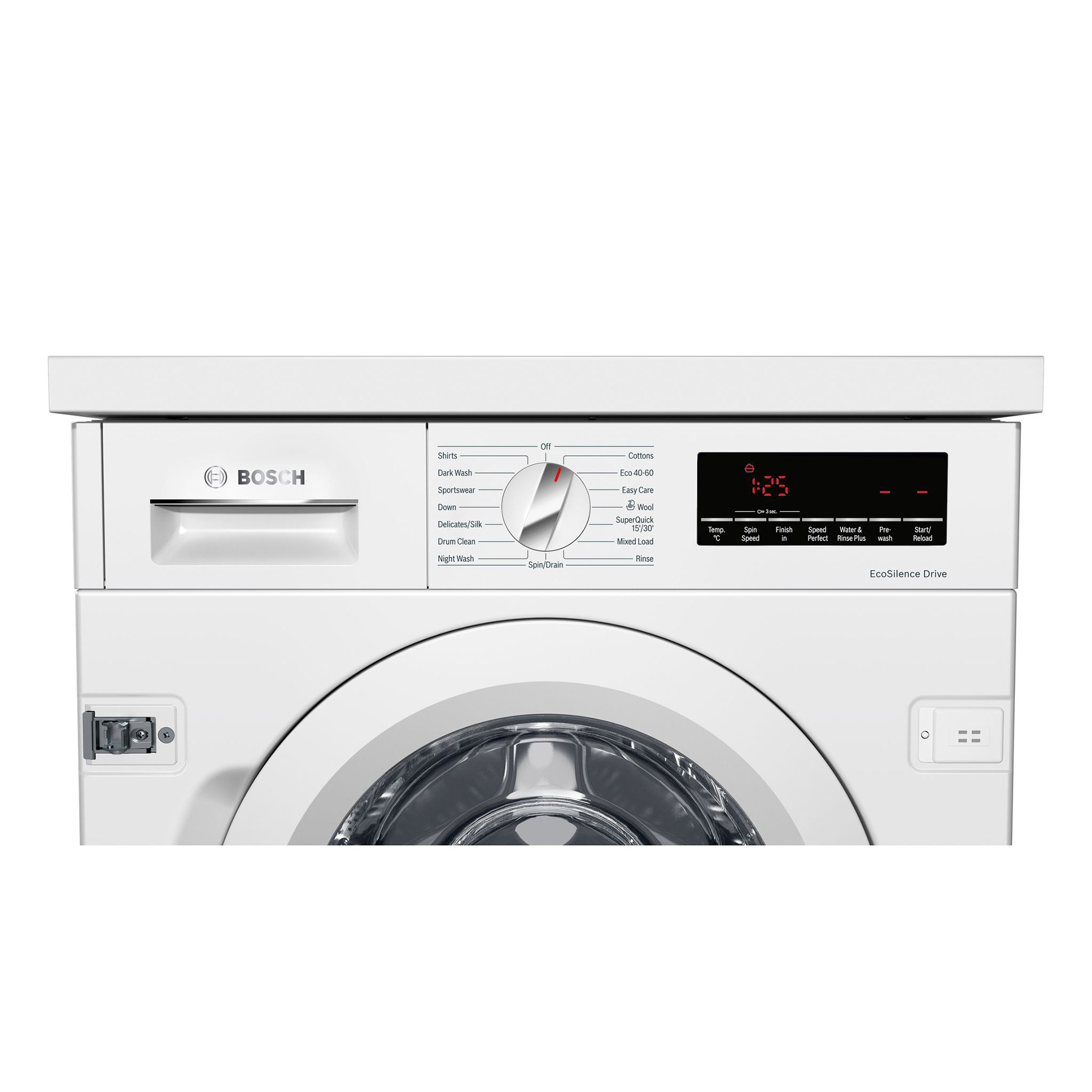 Bosch WIW28502GB Series 8 Integrated 8kg 1400 Spin Washing Machine C R, photo 3